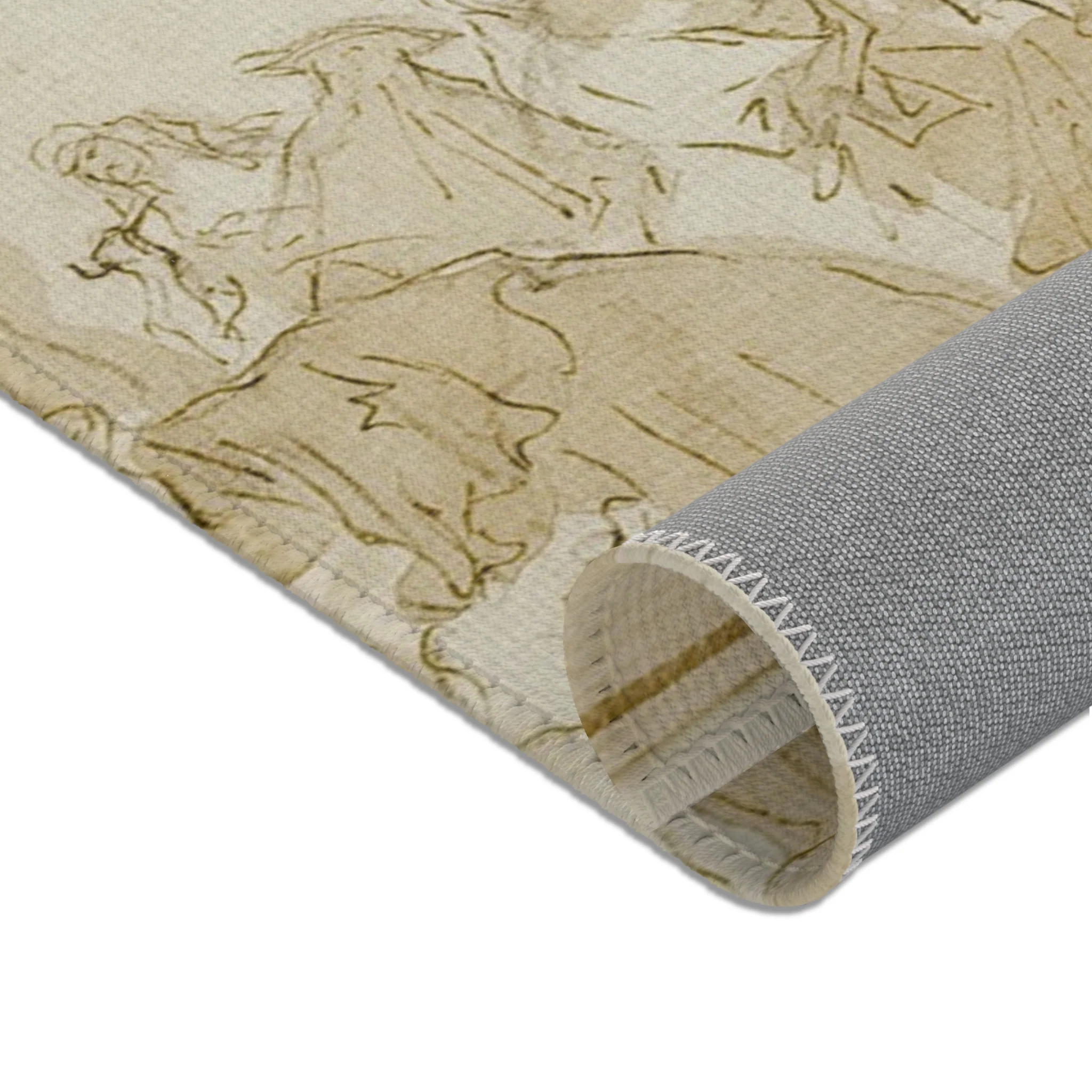 Giovanni Antonio Guardi - Il Ridotto | Area Rug - Image 10