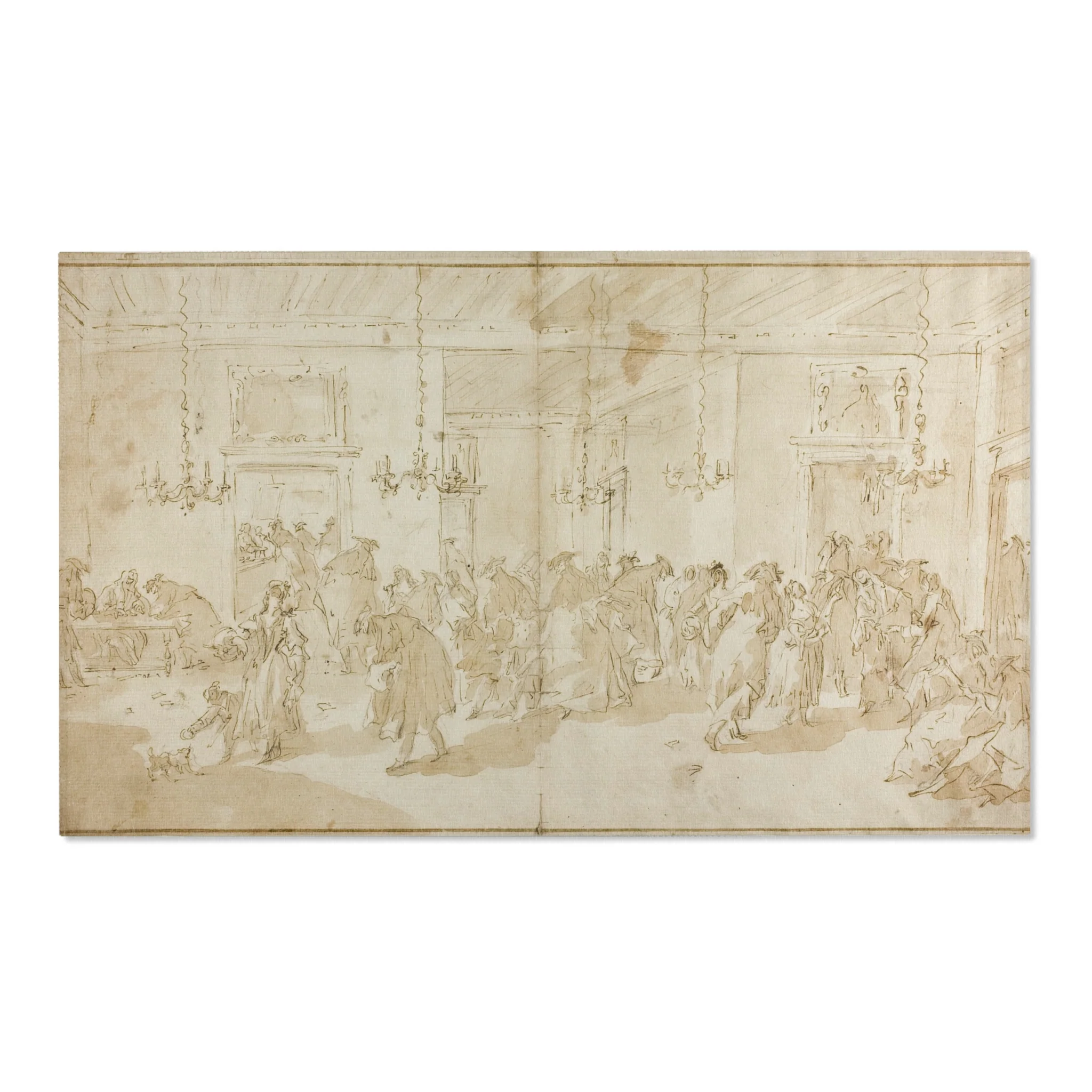 Giovanni Antonio Guardi - Il Ridotto | Area Rug - Image 5