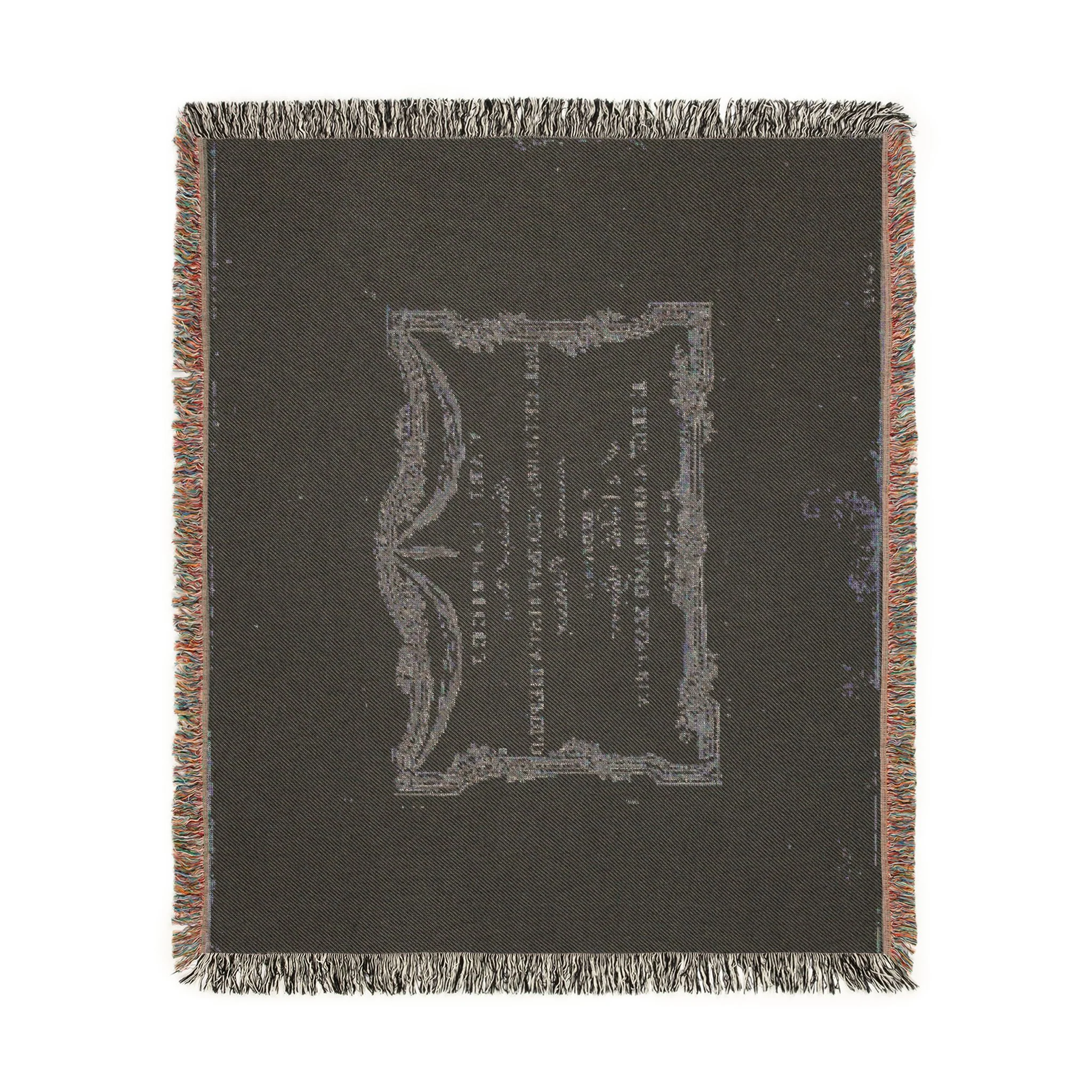 Giovanni Battista Tiepolo - Frontispiece from Capricci | Woven Tapestry Blanket - Image 9