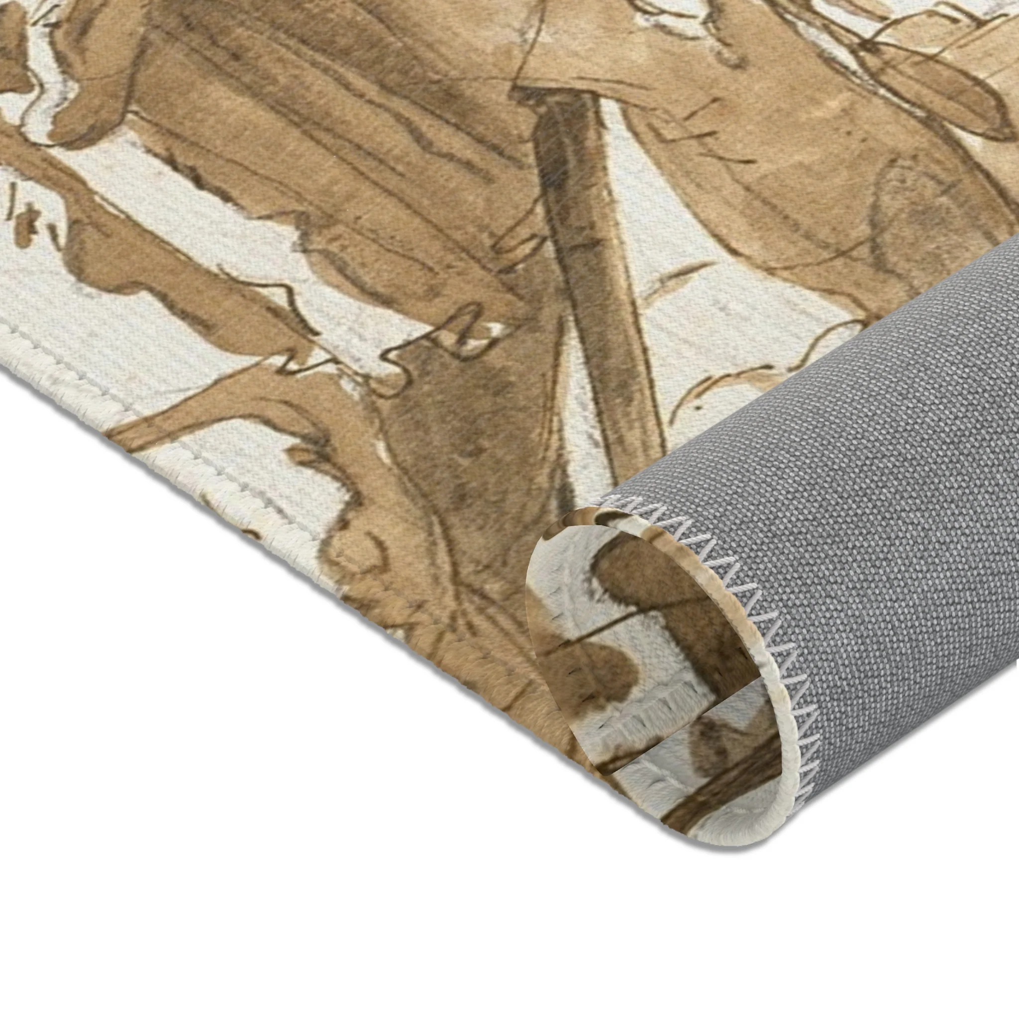 Giovanni Battista Tiepolo - The Meeting of Abraham and Melchizedek | Area Rug - Image 10