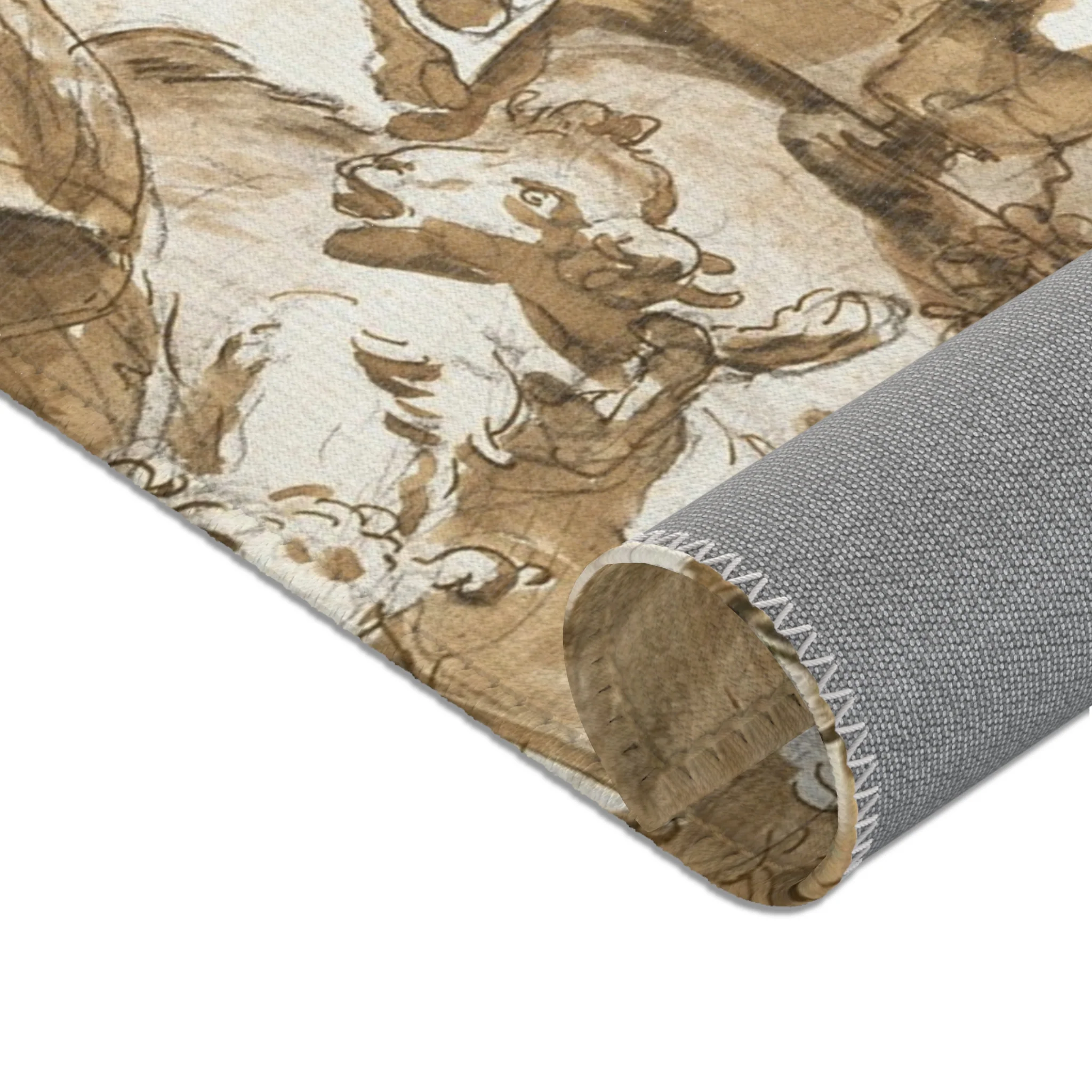 Giovanni Battista Tiepolo - The Meeting of Abraham and Melchizedek | Area Rug - Image 16