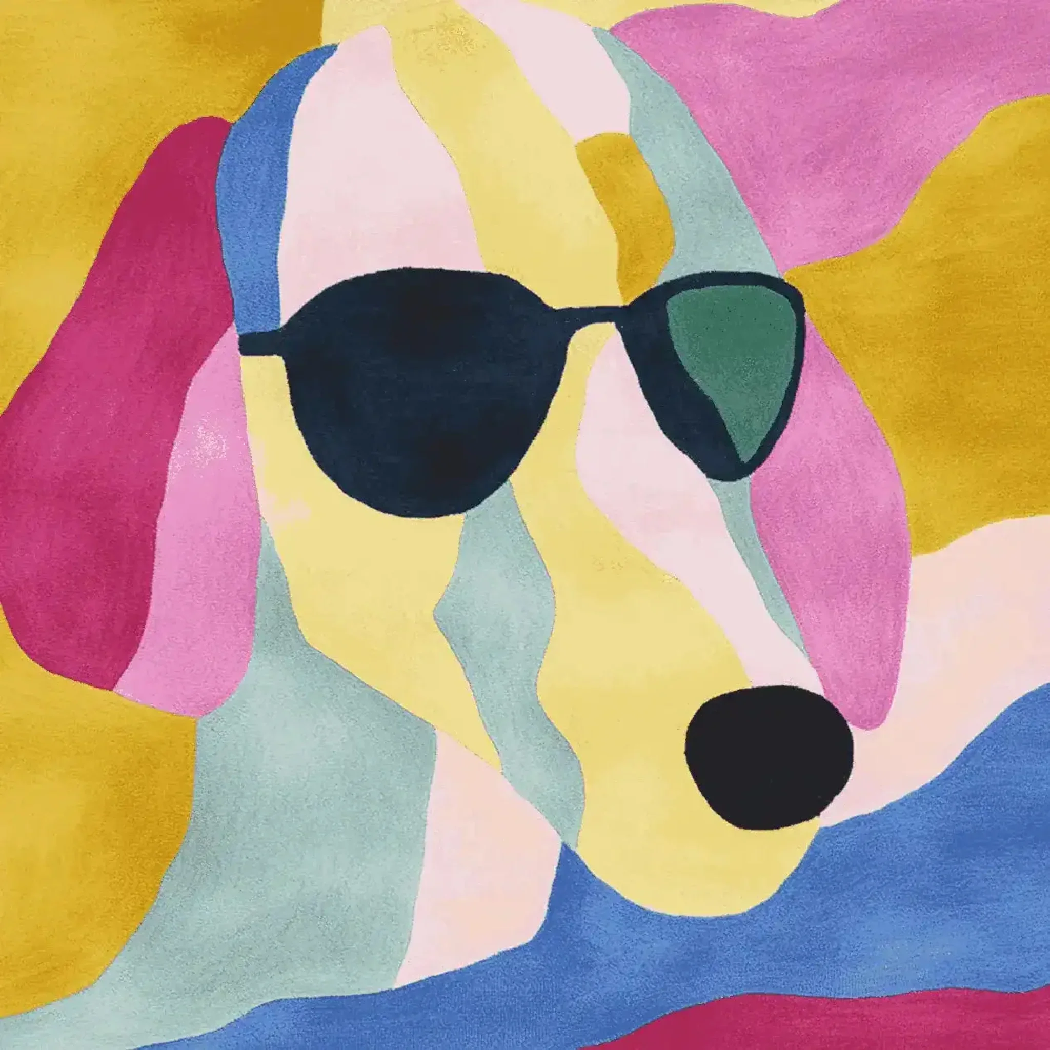 Glam Pup Mood Hand Tufted Rug - Image 5