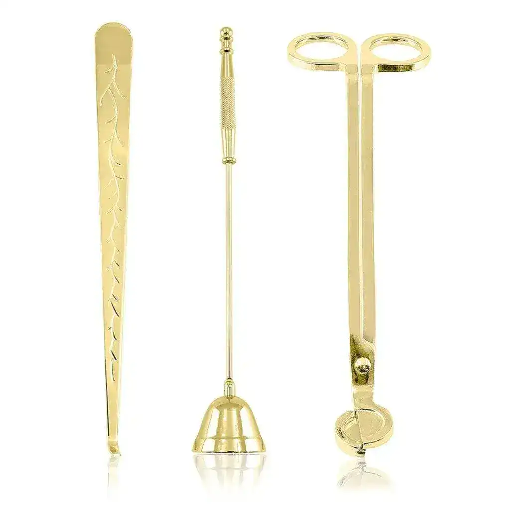 Gold Candle Wick Trimmer Set - Image 2