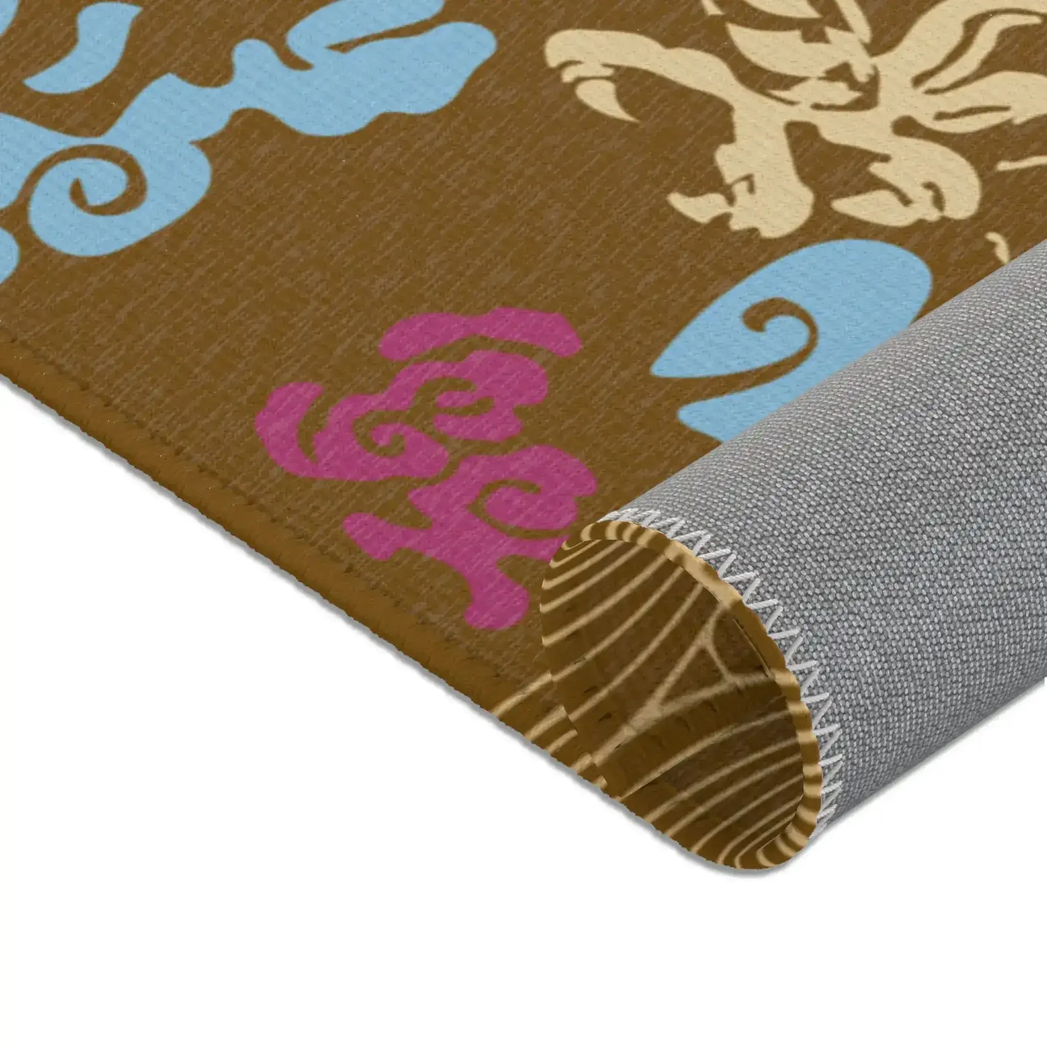 Golden Celestial Dragon Accent Rug - Image 9