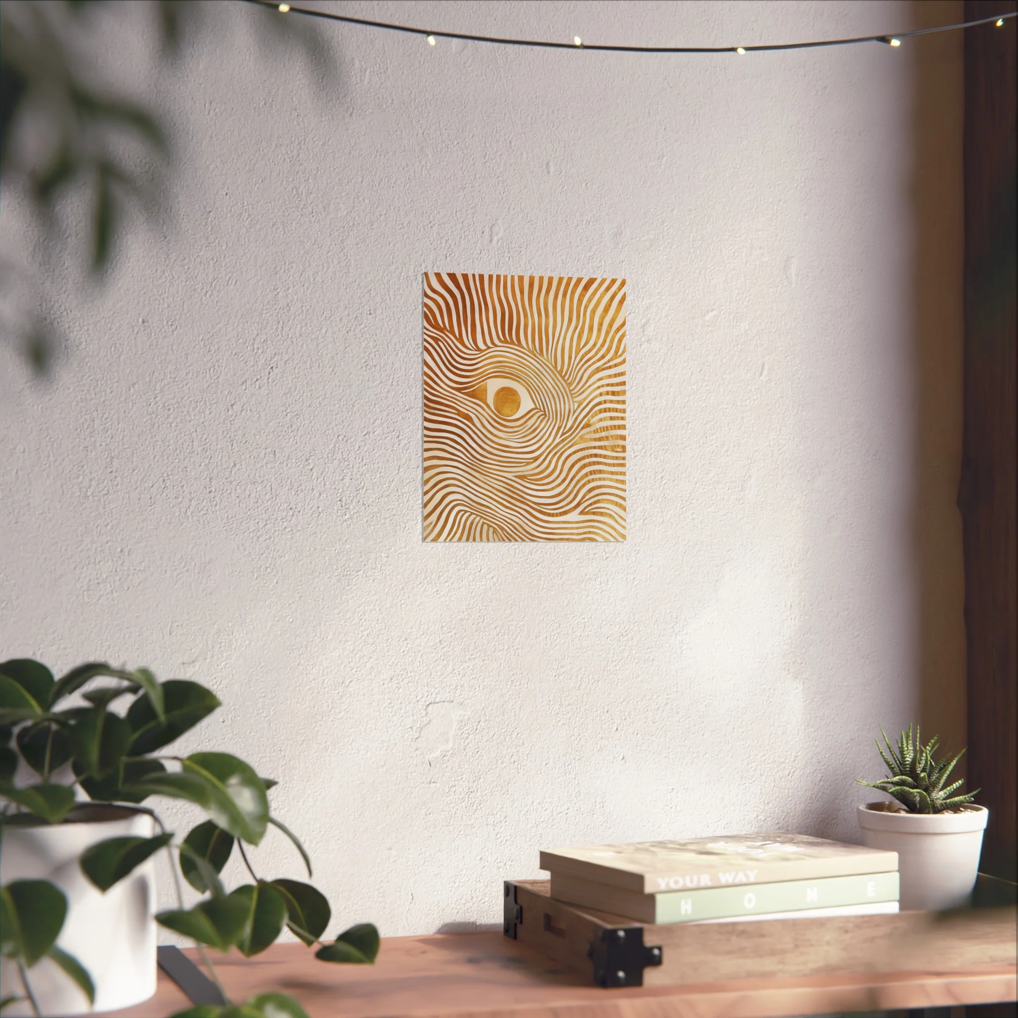 Golden Gaze Fine Art Poster - Image 18