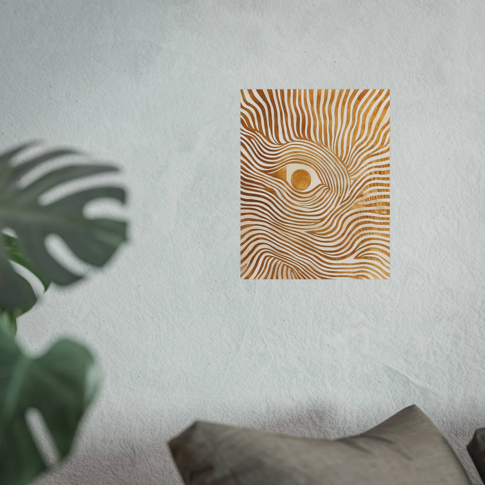 Golden Gaze Fine Art Poster - Image 23