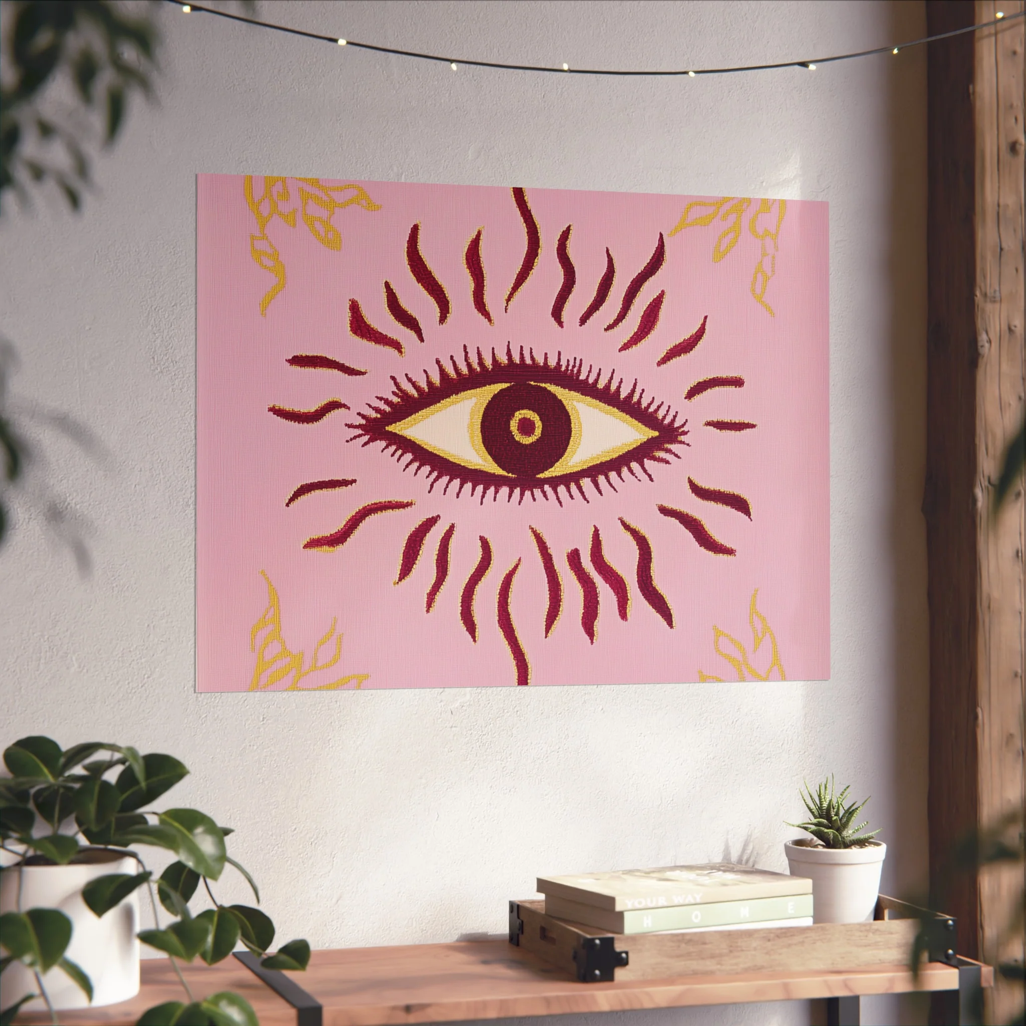Golden Gaze Mystic Fine Art Poster - Image 28