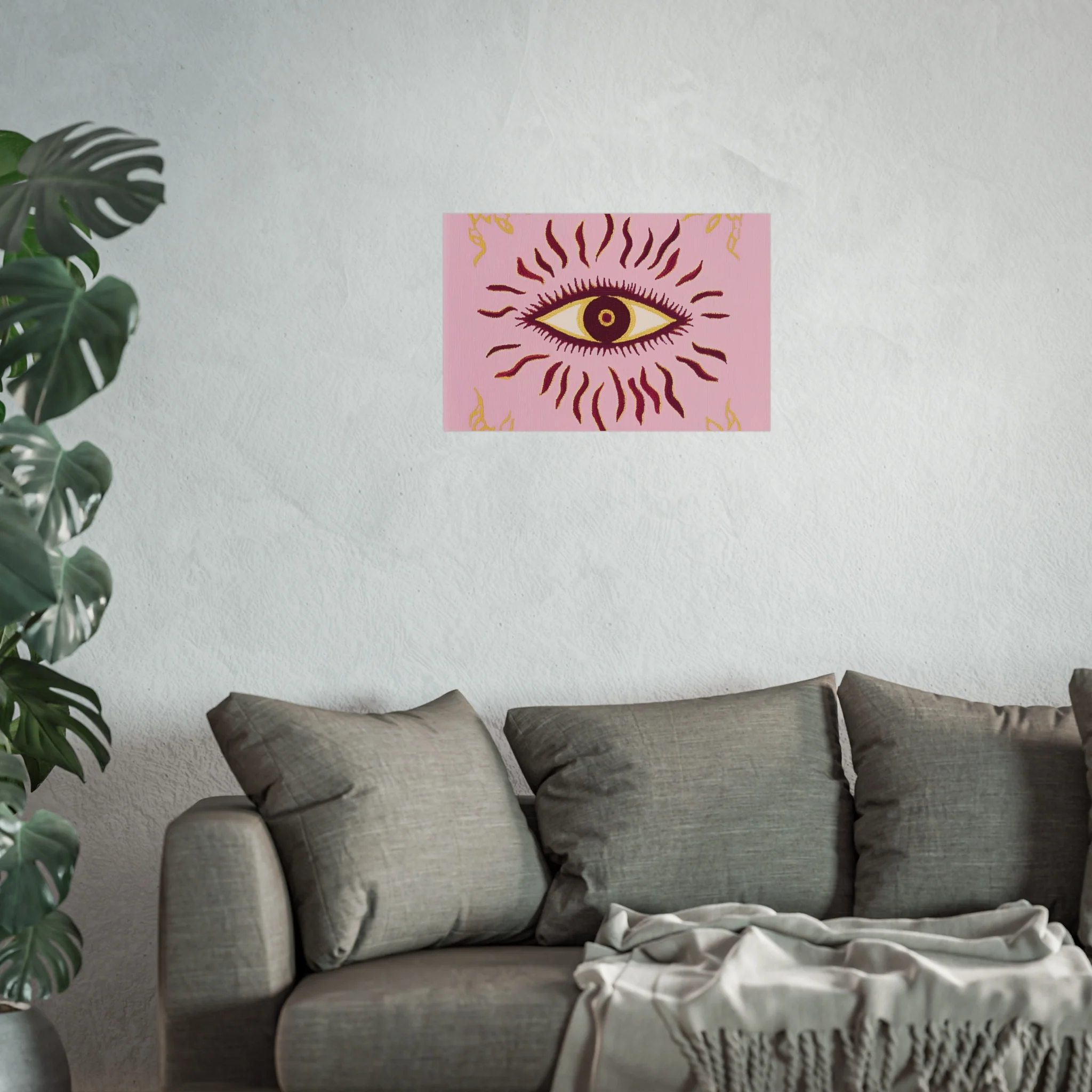 Golden Gaze Mystic Fine Art Poster - Image 37
