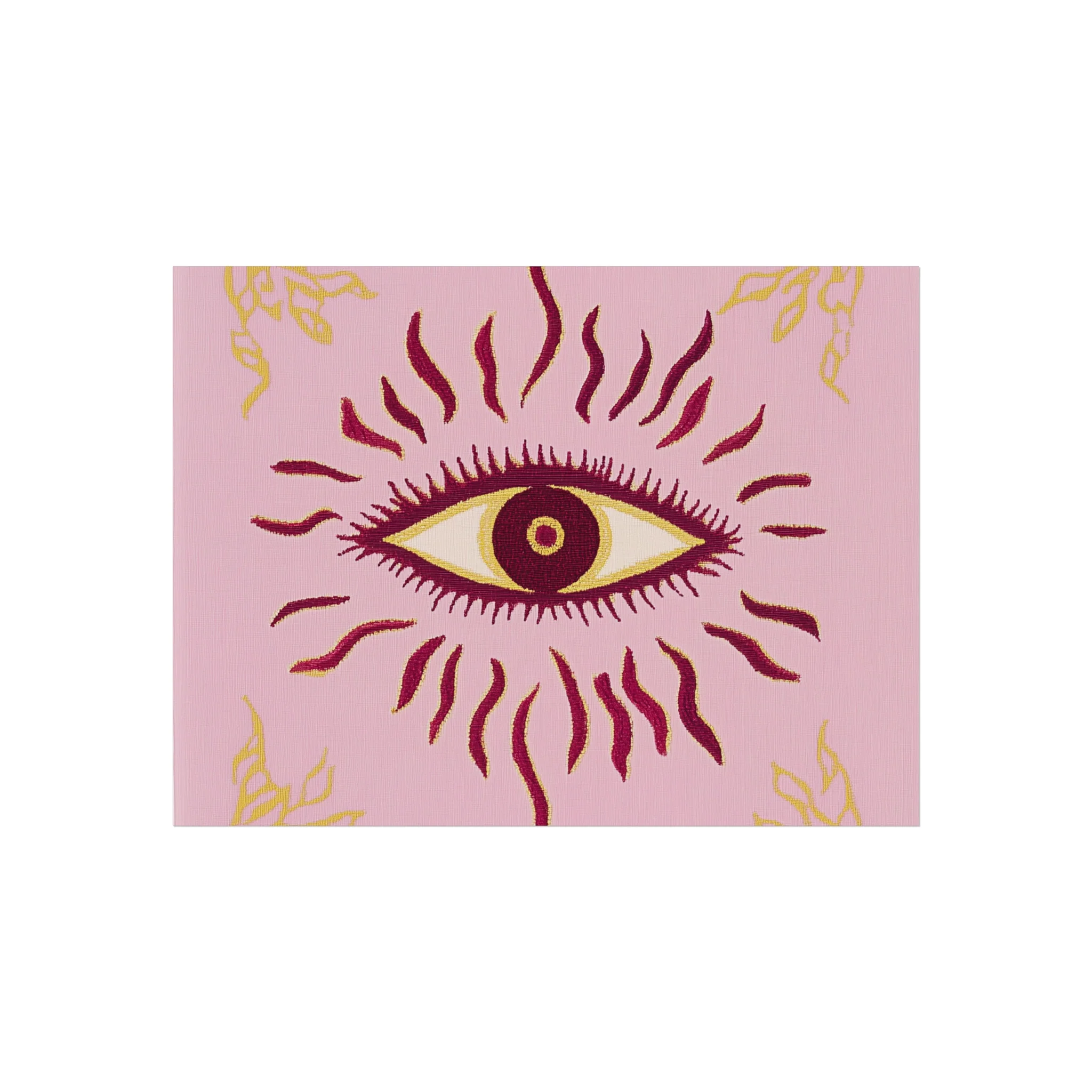 Golden Gaze Mystic Fine Art Poster - Image 4