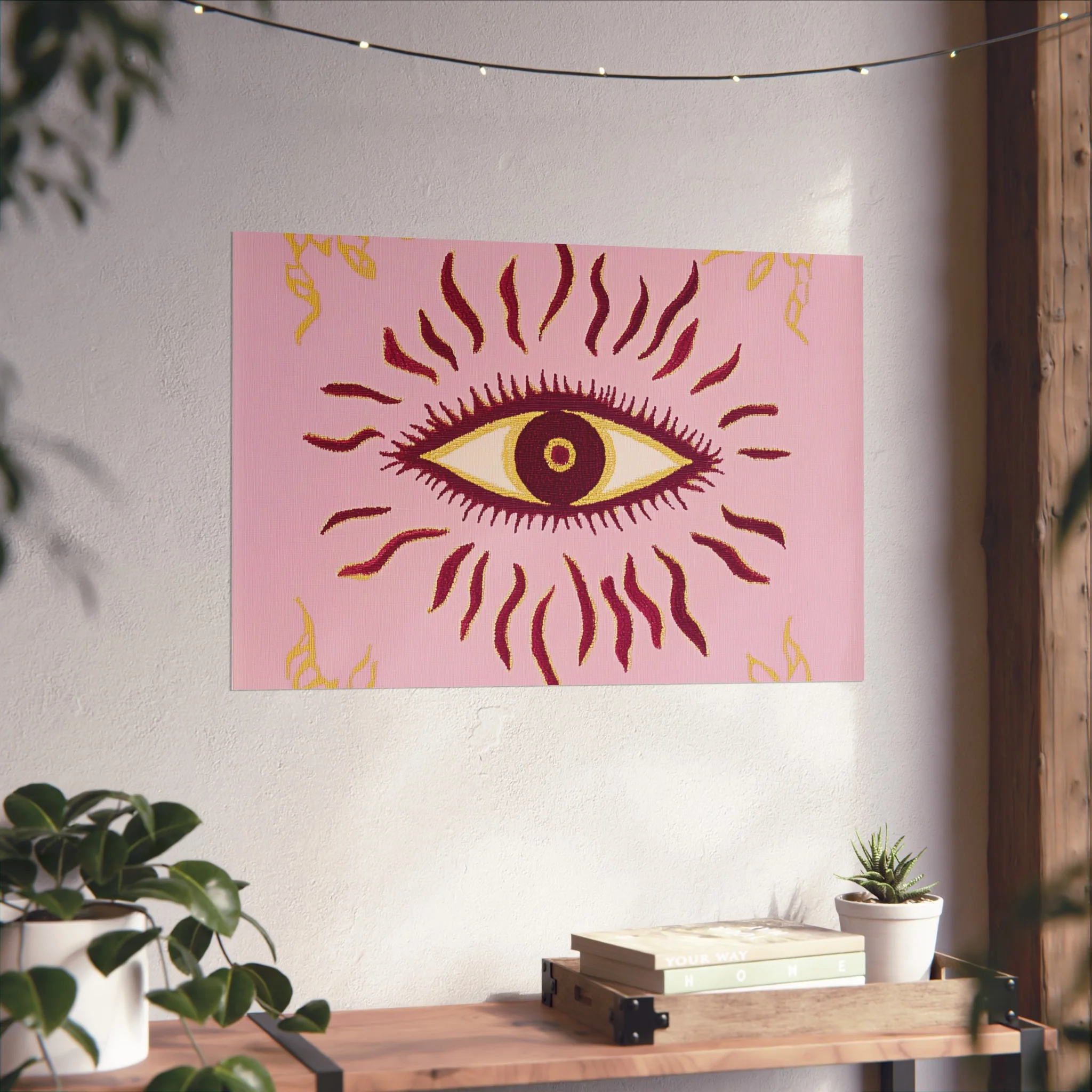 Golden Gaze Mystic Fine Art Poster - Image 40