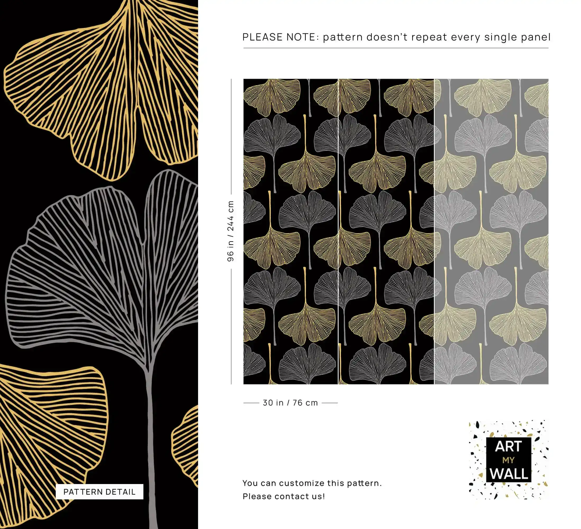 Golden Gingko Grove Wallpaper - Image 7