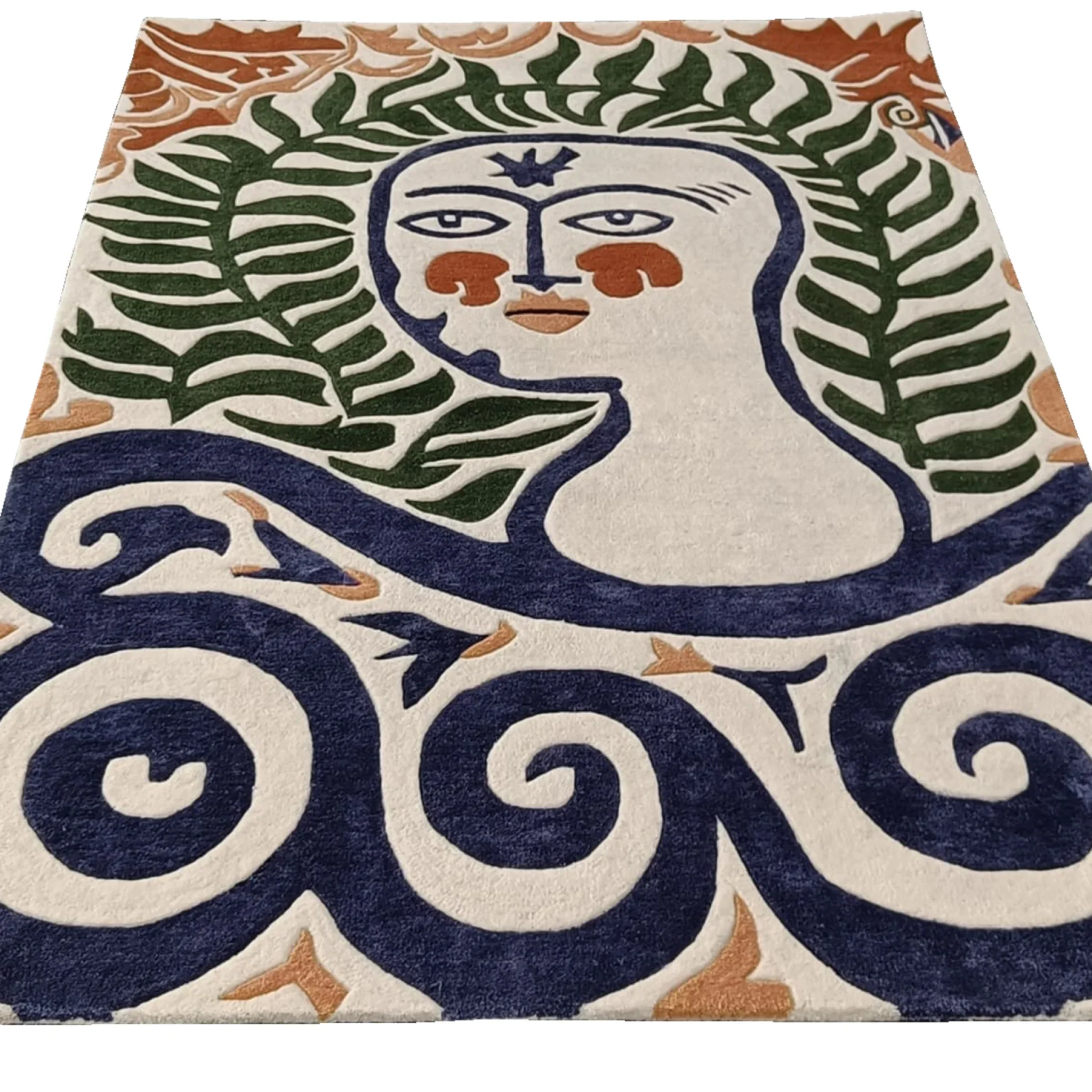 Graceful Visage Hand Tufted Rug - Image 4