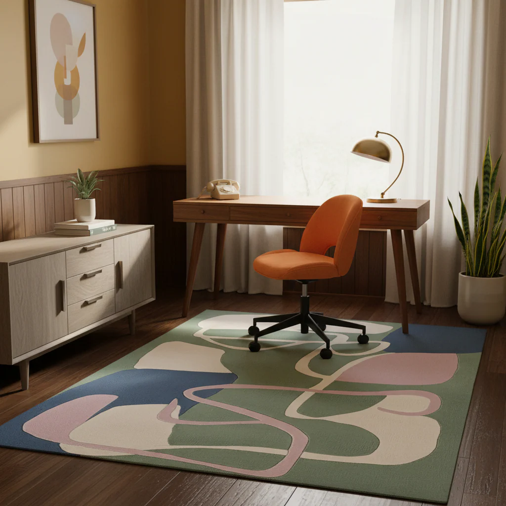 Grainline Time Fold Hand Tufted Rug - Image 2