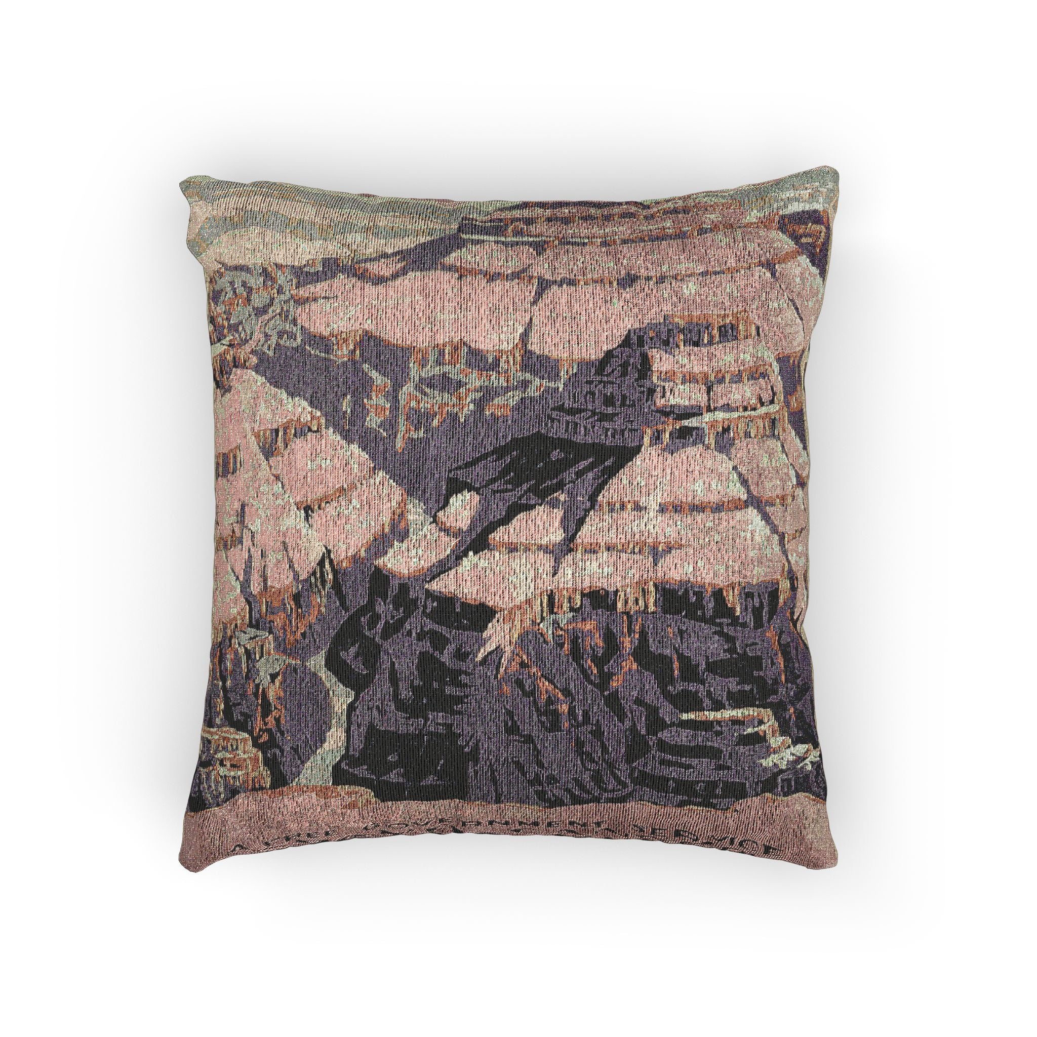 grand-canyon-national-park-a-free-government-service-wpa-federal-art-p | Woven Pillow