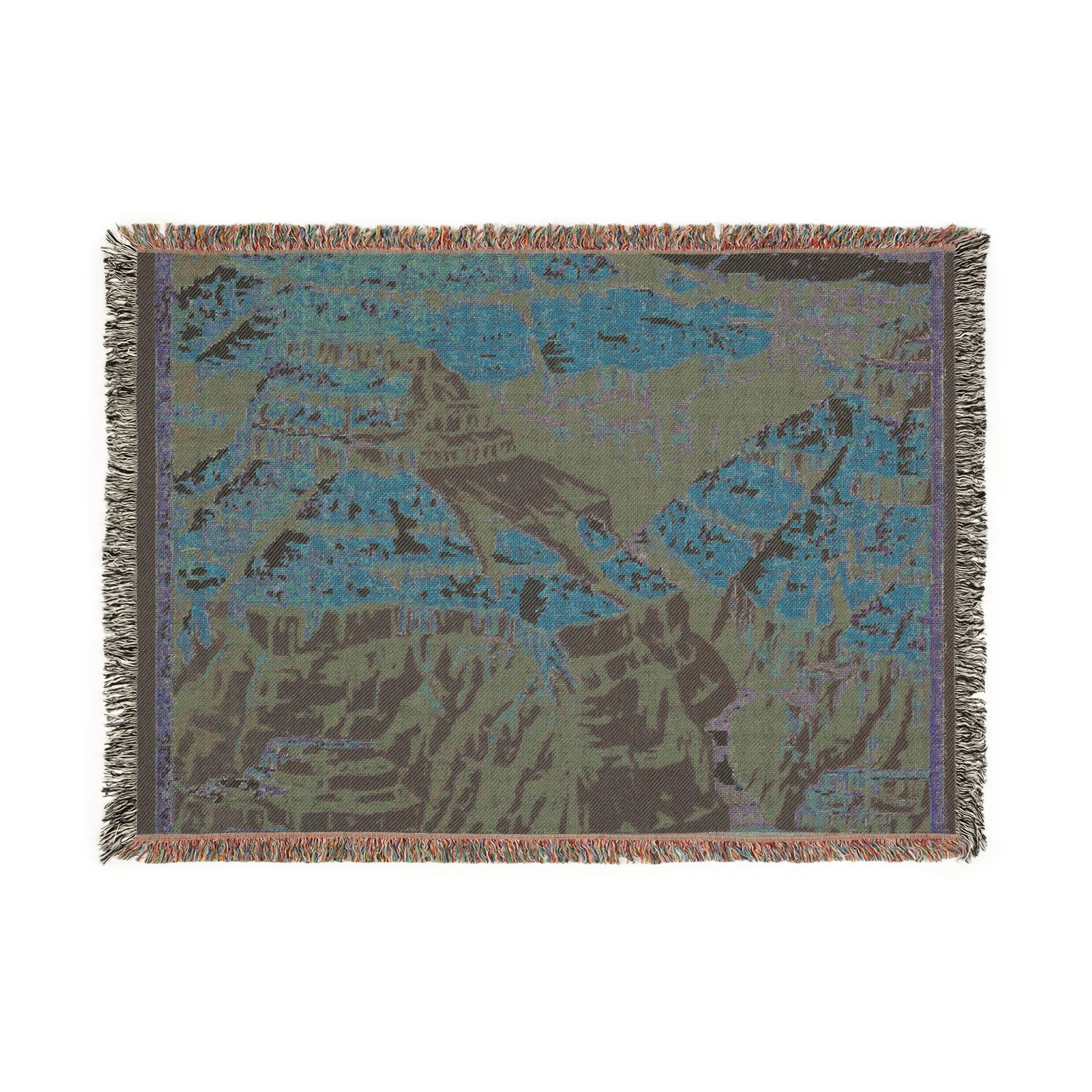 grand-canyon-national-park-a-free-government-service-wpa-federal-art-p | Woven Tapestry Blanket - Image 4