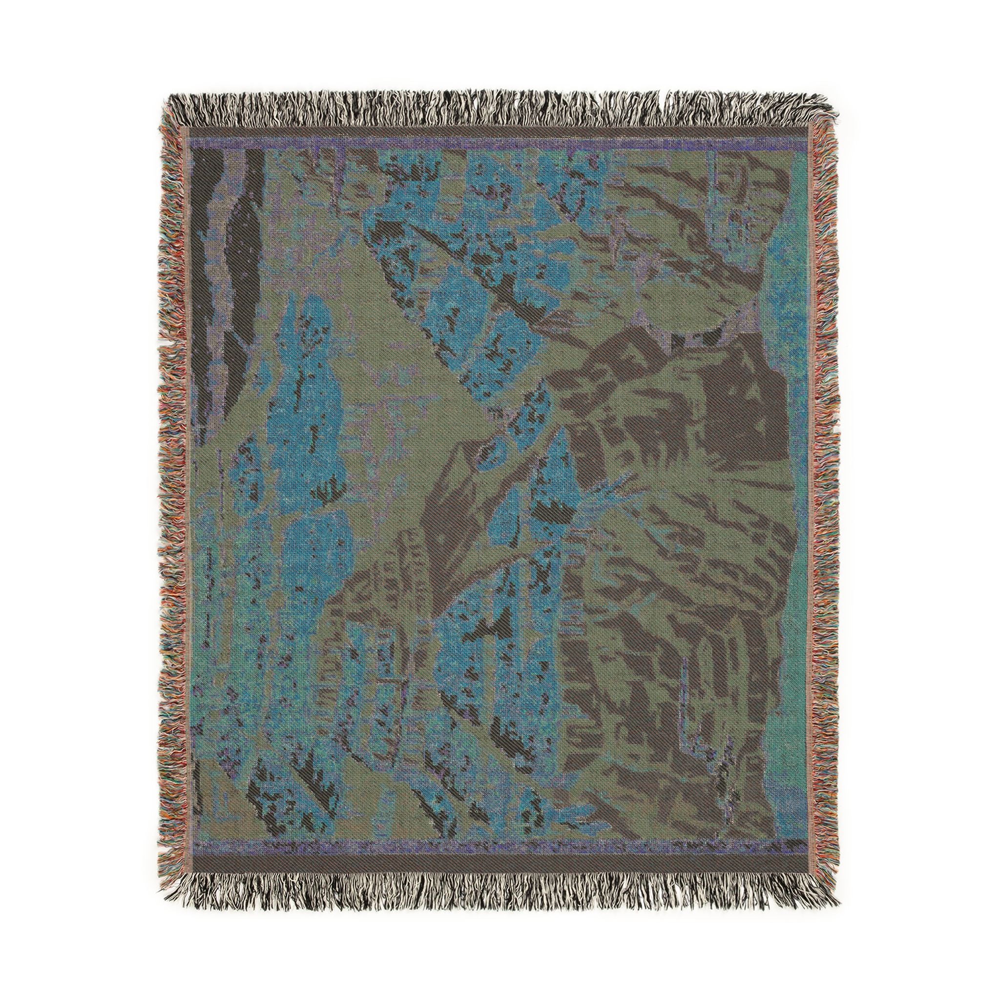 grand-canyon-national-park-a-free-government-service-wpa-federal-art-p | Woven Tapestry Blanket - Image 9