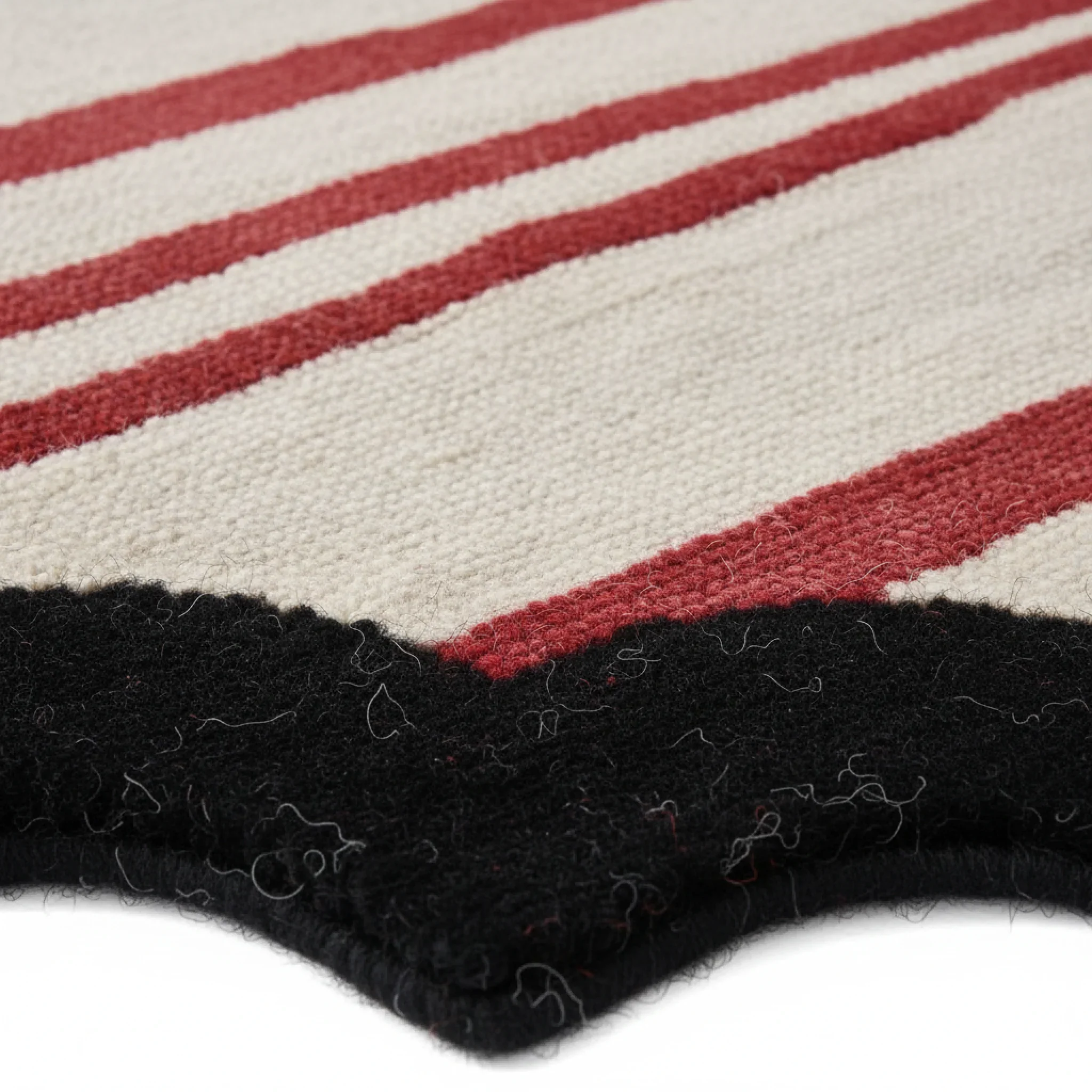 Graphic Stripes Hand Tufted Rug - Image 3