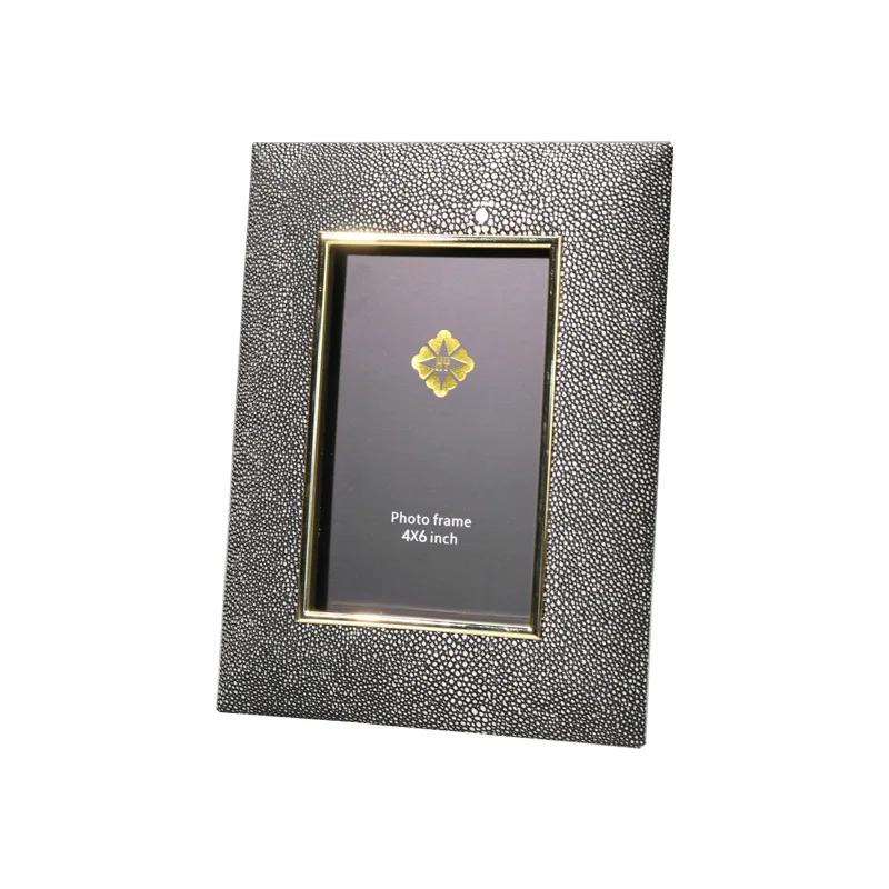 Gray Shagreen Picture Frame - Image 6