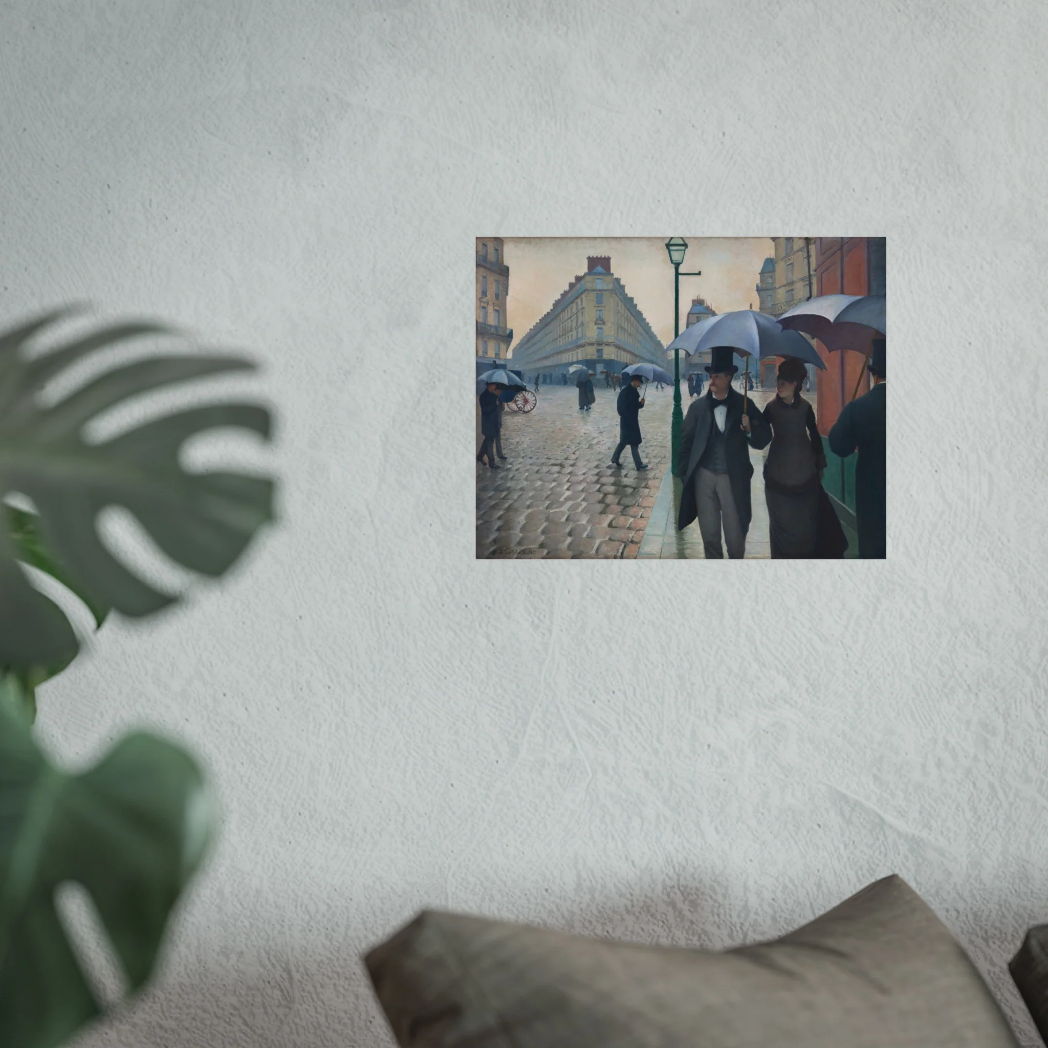 Gustave Caillebotte - Paris Street; Rainy Day | Fine Art Poster - Image 5