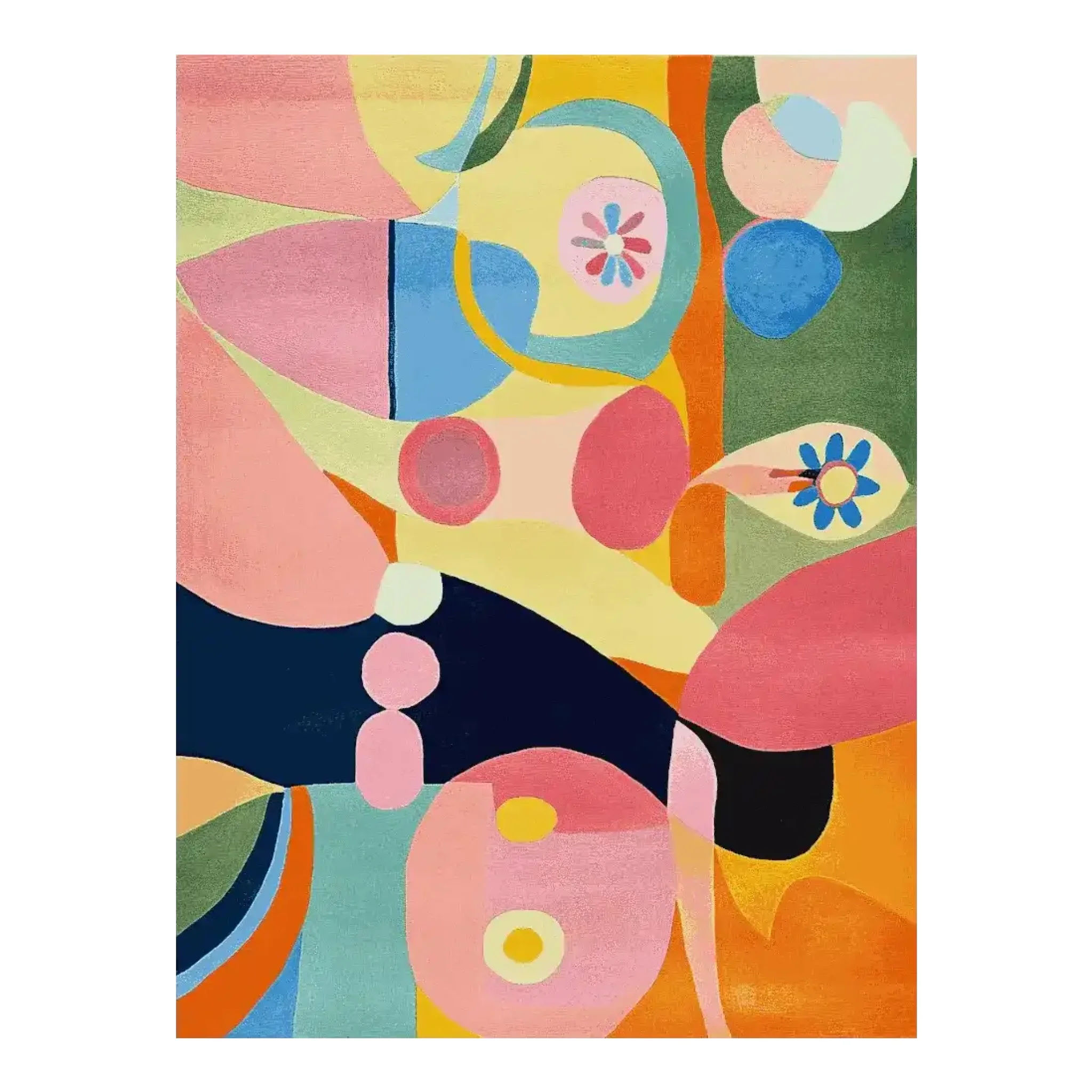 Hallucination Field Hand Tufted Rug