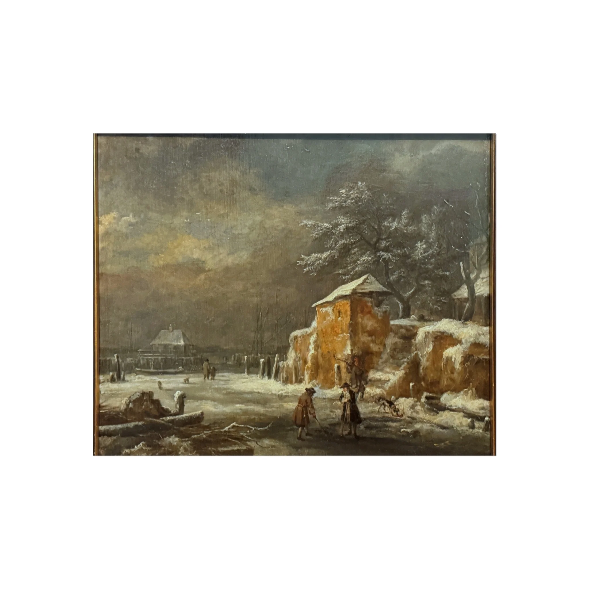 Hamburg, Kunsthalle, Jacob van Ruisdael, Winterlandschaft | Fine Art Poster - Image 2