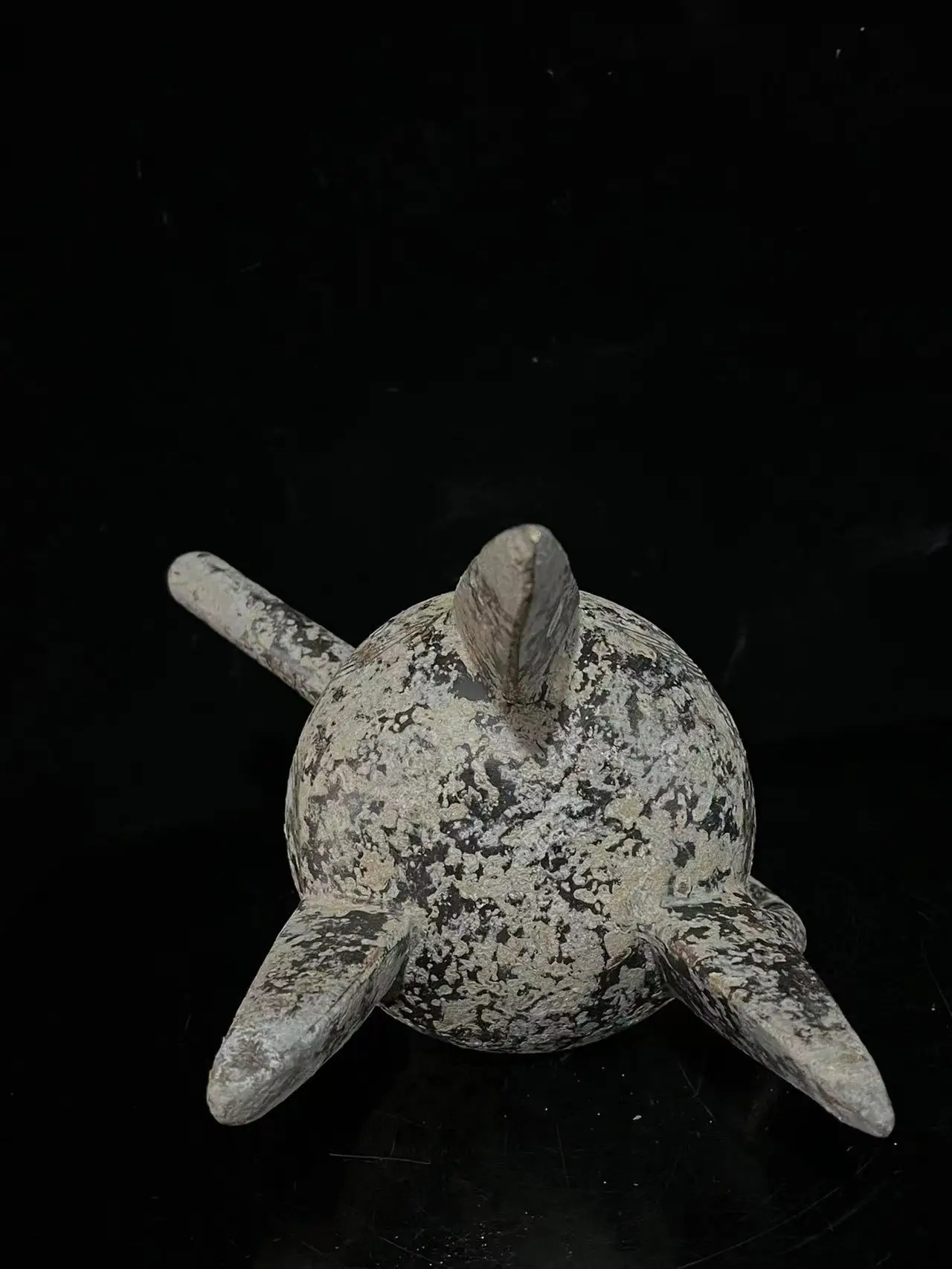 Han Dynasty Silver-Inlaid Bronze Teapot — Antique Reproduction - Image 6