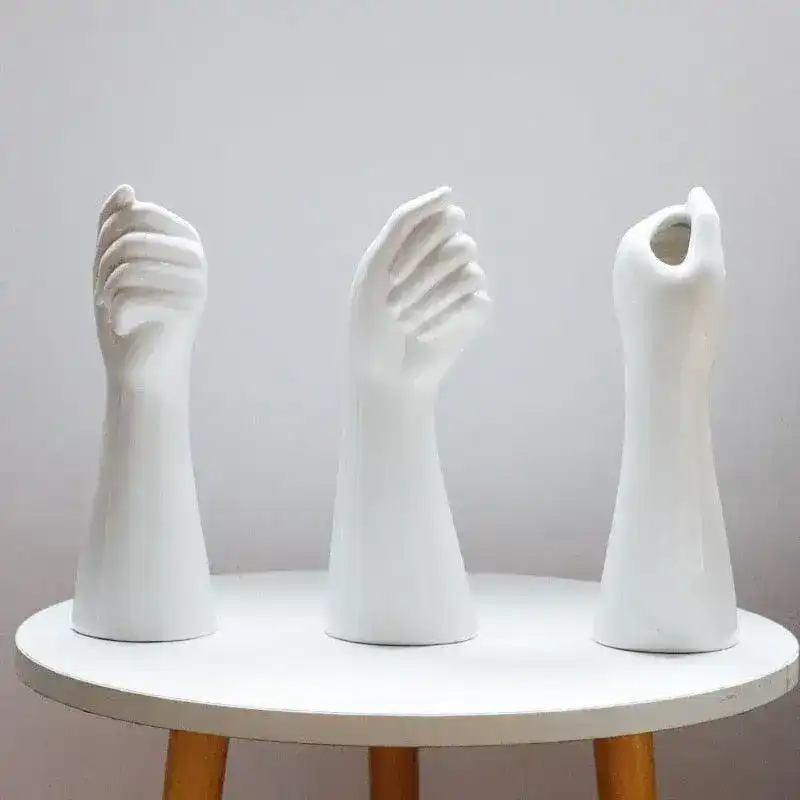 Hand Holding Flower Vase - Image 4