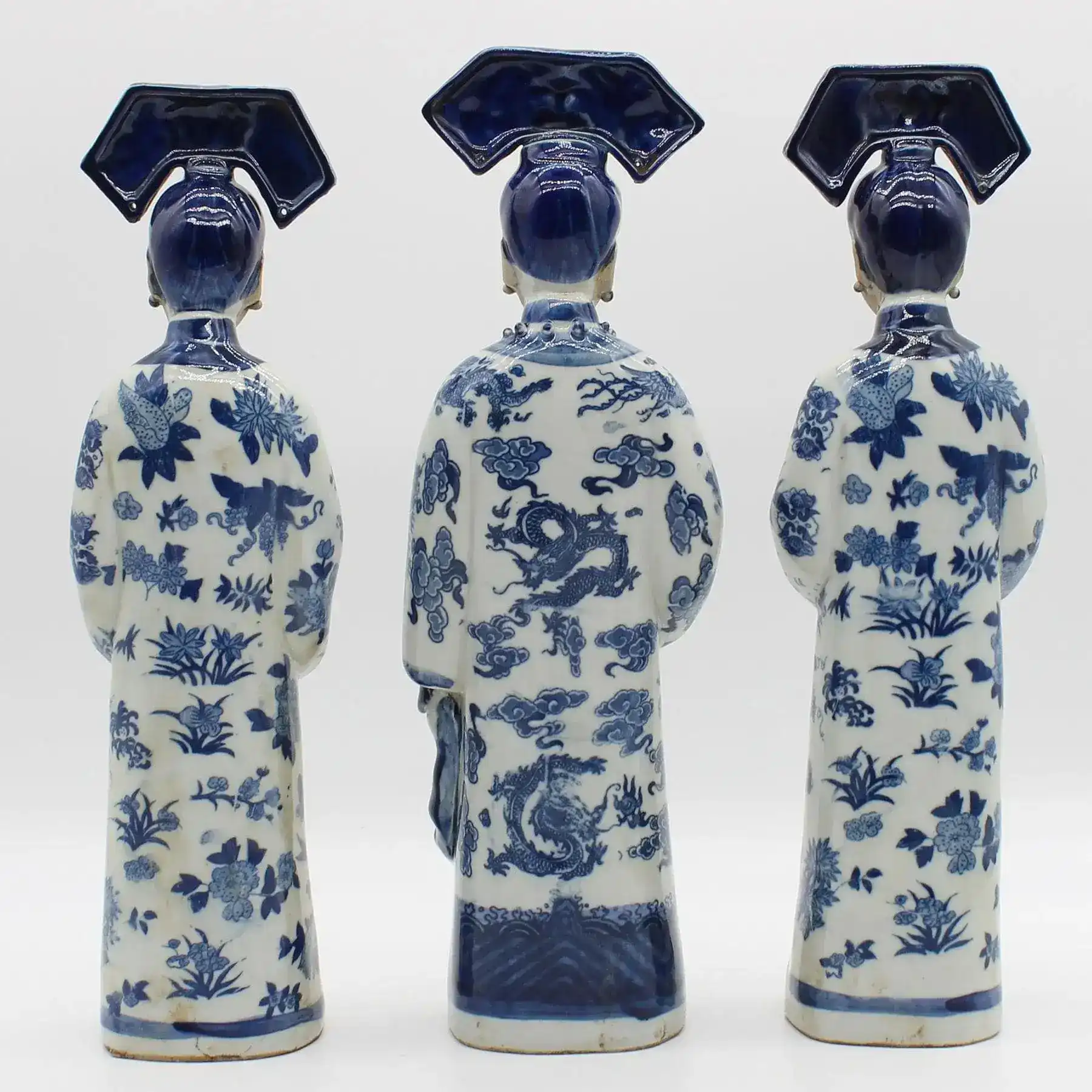 Hand-Painted Qing Dynasty Princesses Figurines - Image 5