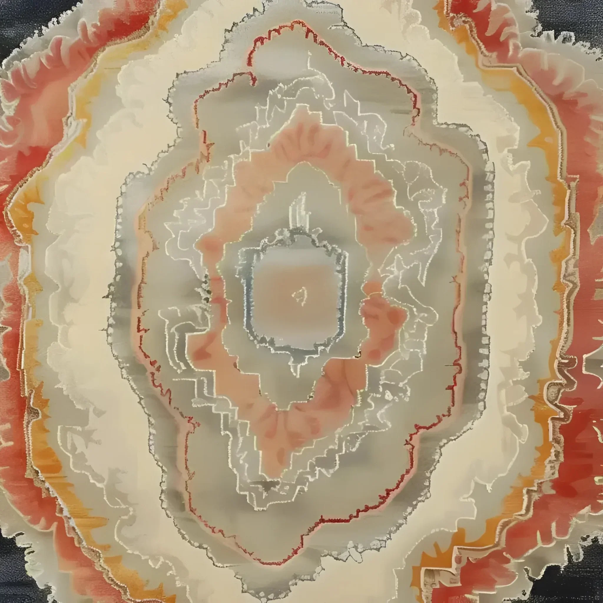 Harmonious Haven Hand Knotted Area Rug - Image 4