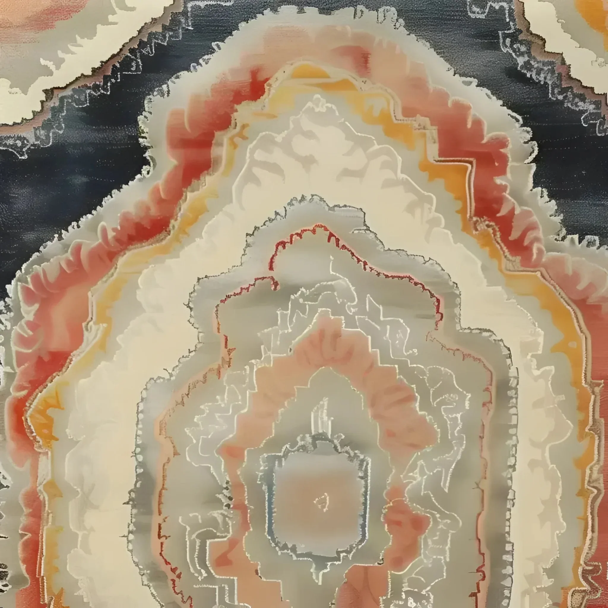 Harmonious Haven Hand Knotted Area Rug - Image 5