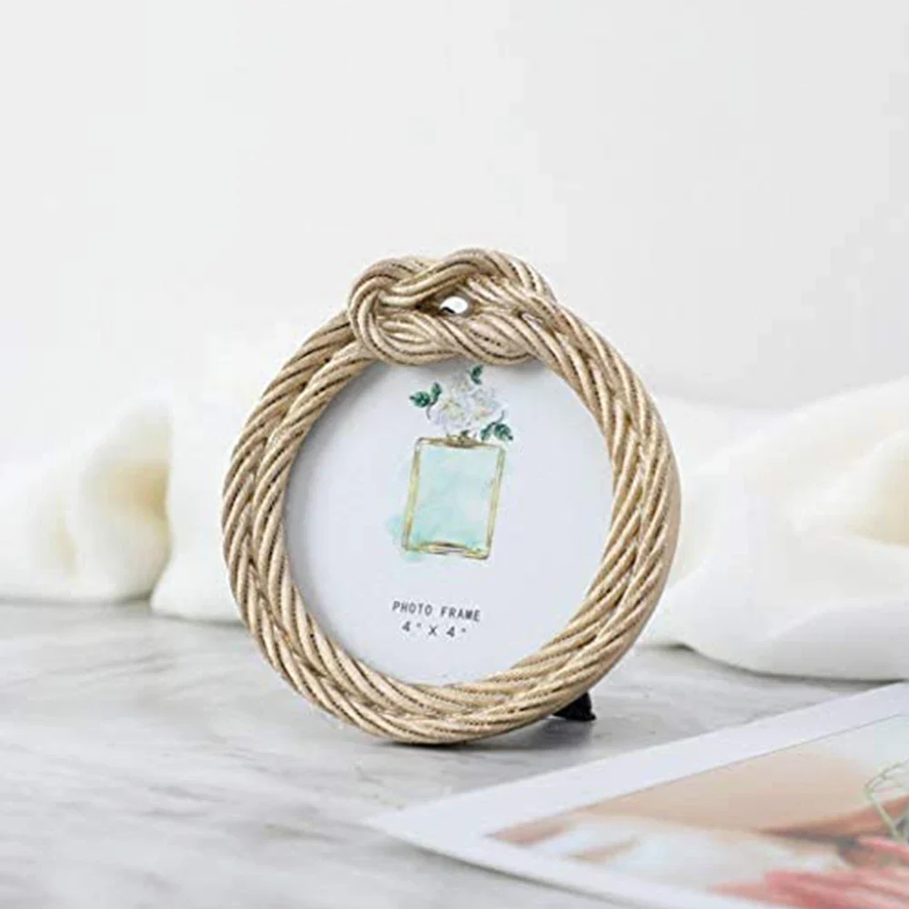 Hemp Rope Resin Photo Frame - Image 4