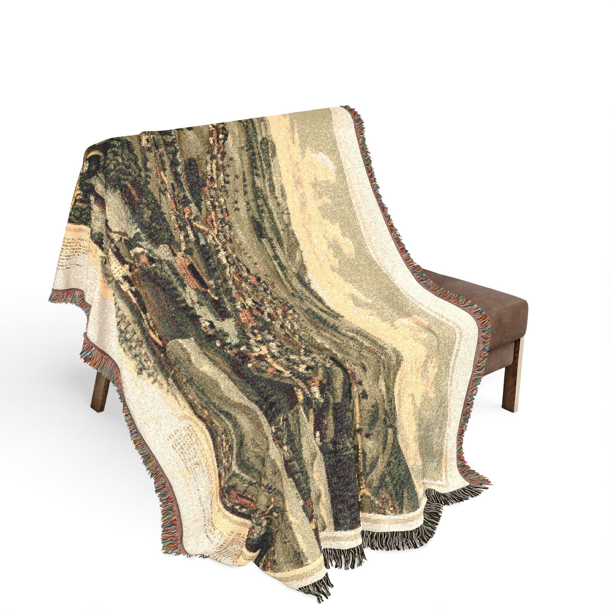 Henniker, N.H. Woven Throw Blanket - Image 2