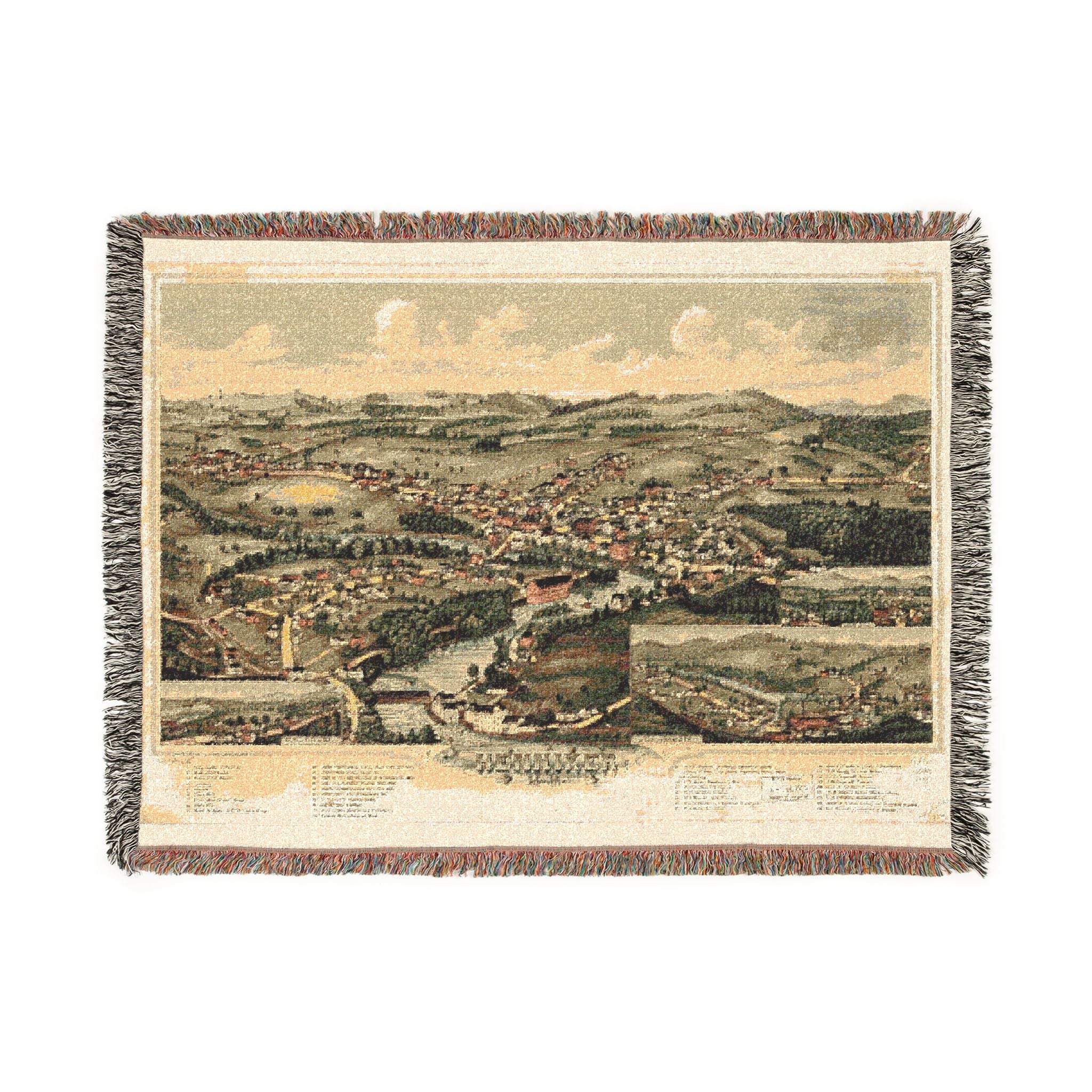 Henniker, N.H. Woven Throw Blanket - Image 6