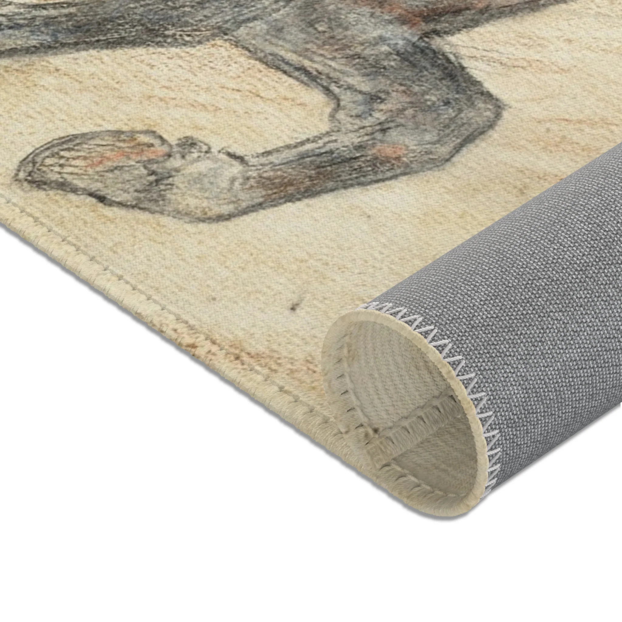 Henri de Toulouse-Lautrec - At the Circus Work in the Ring | Area Rug - Image 16