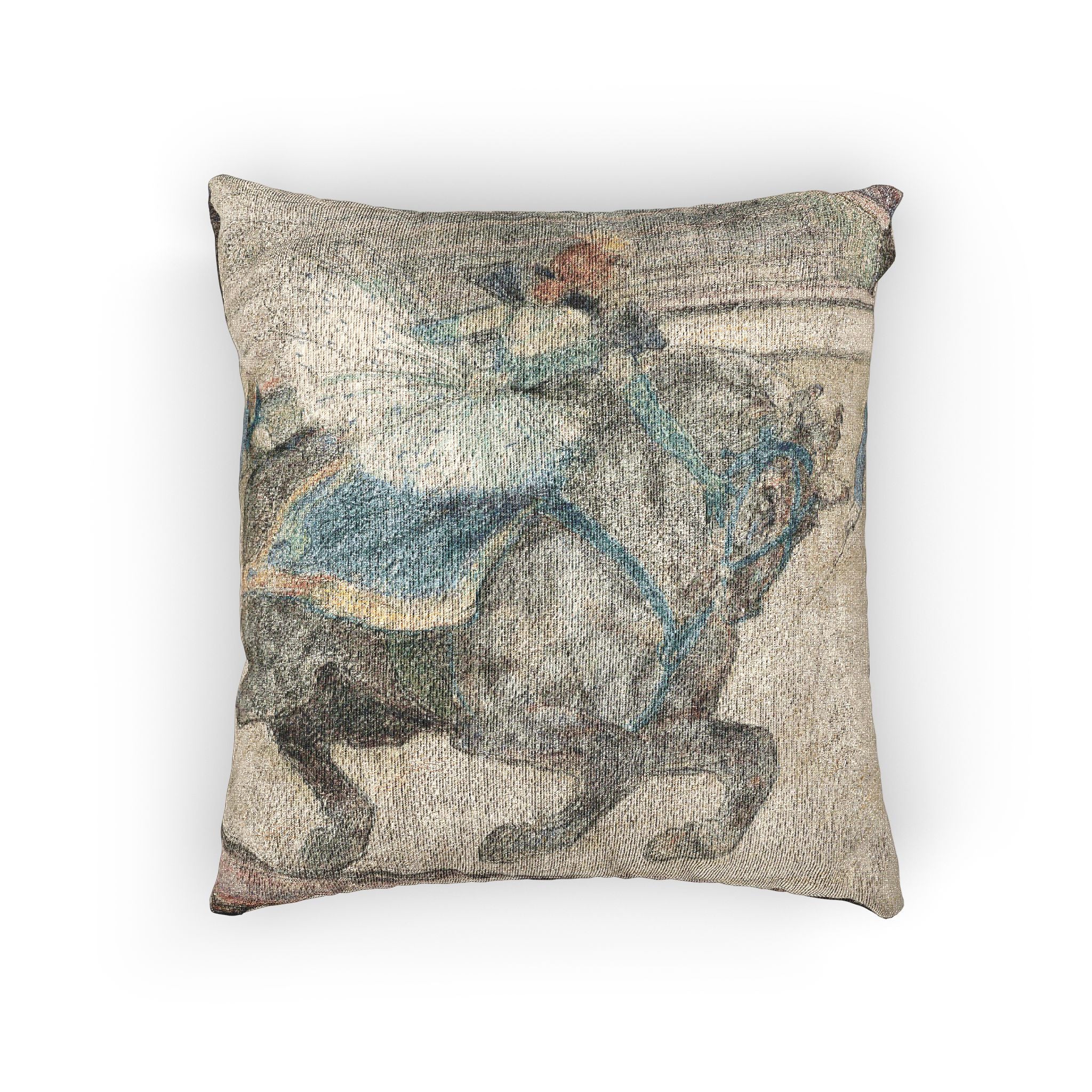 Henri de Toulouse-Lautrec - At the Circus Work in the Ring | Woven Pillow - Image 3