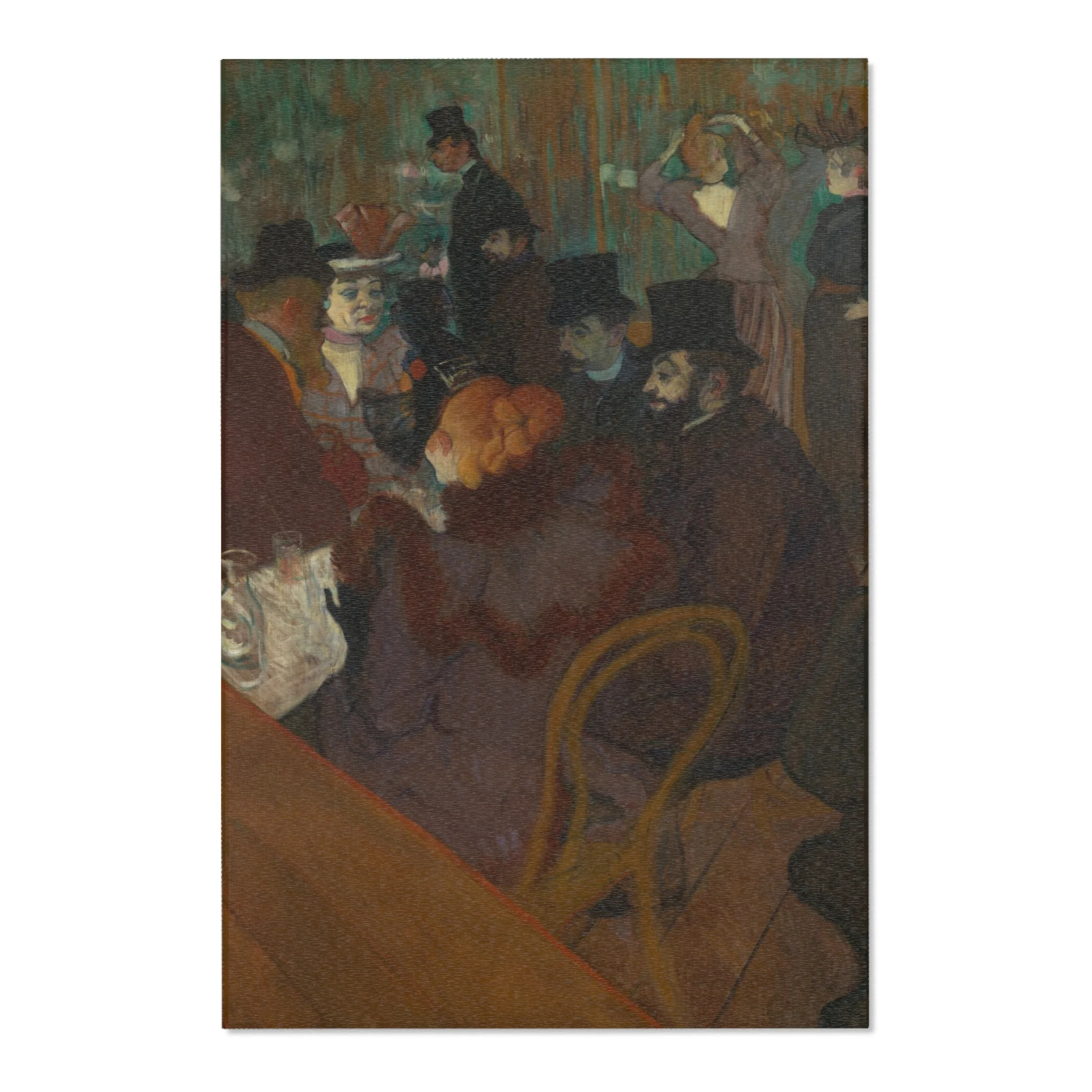 Henri de Toulouse-Lautrec - At the Moulin Rouge | Area Rug - Image 3