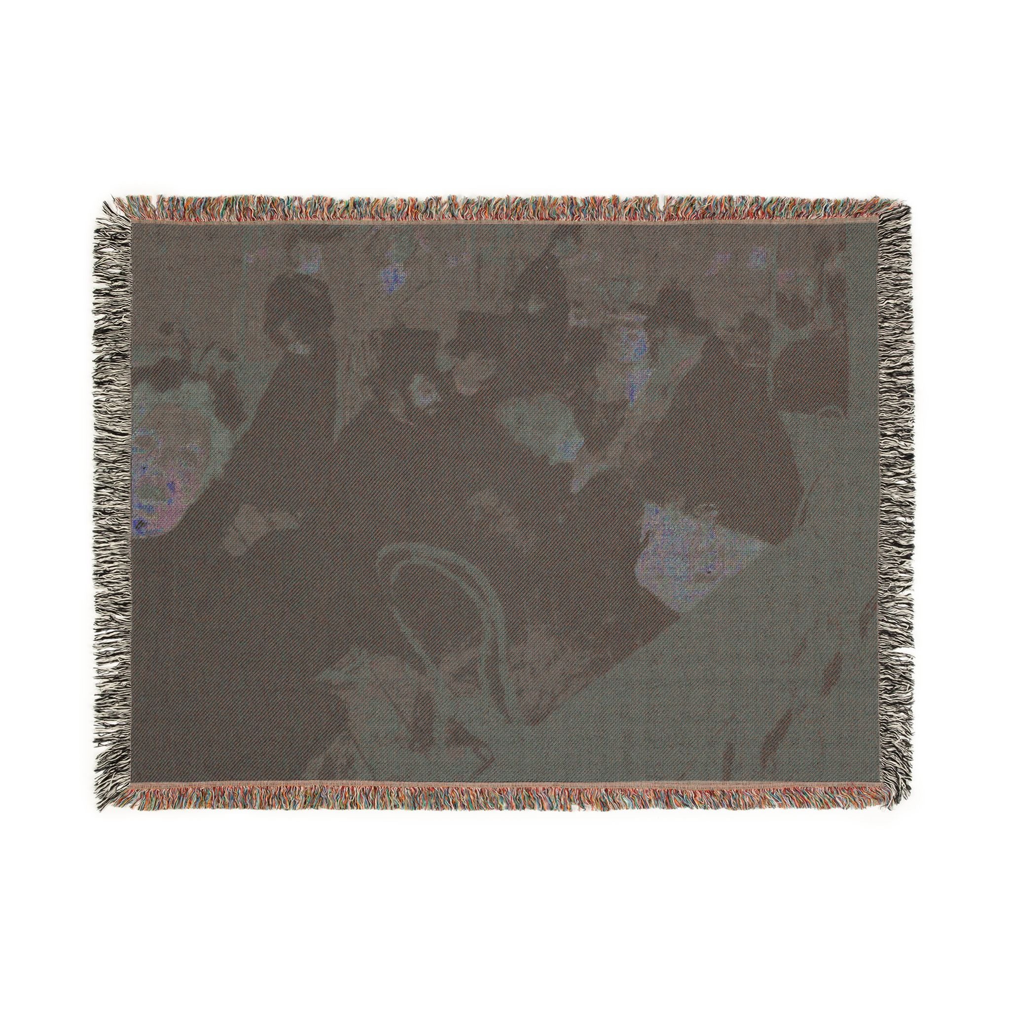Henri de Toulouse-Lautrec - At the Moulin Rouge | Woven Tapestry Blanket - Image 12