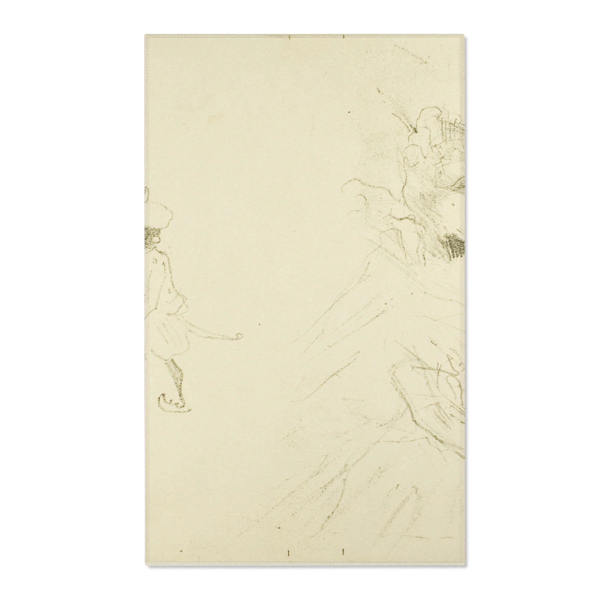 Henri de Toulouse-Lautrec - Cover for L'exemple de Ninon de Lenclos amoureuse | Area Rug - Image 2