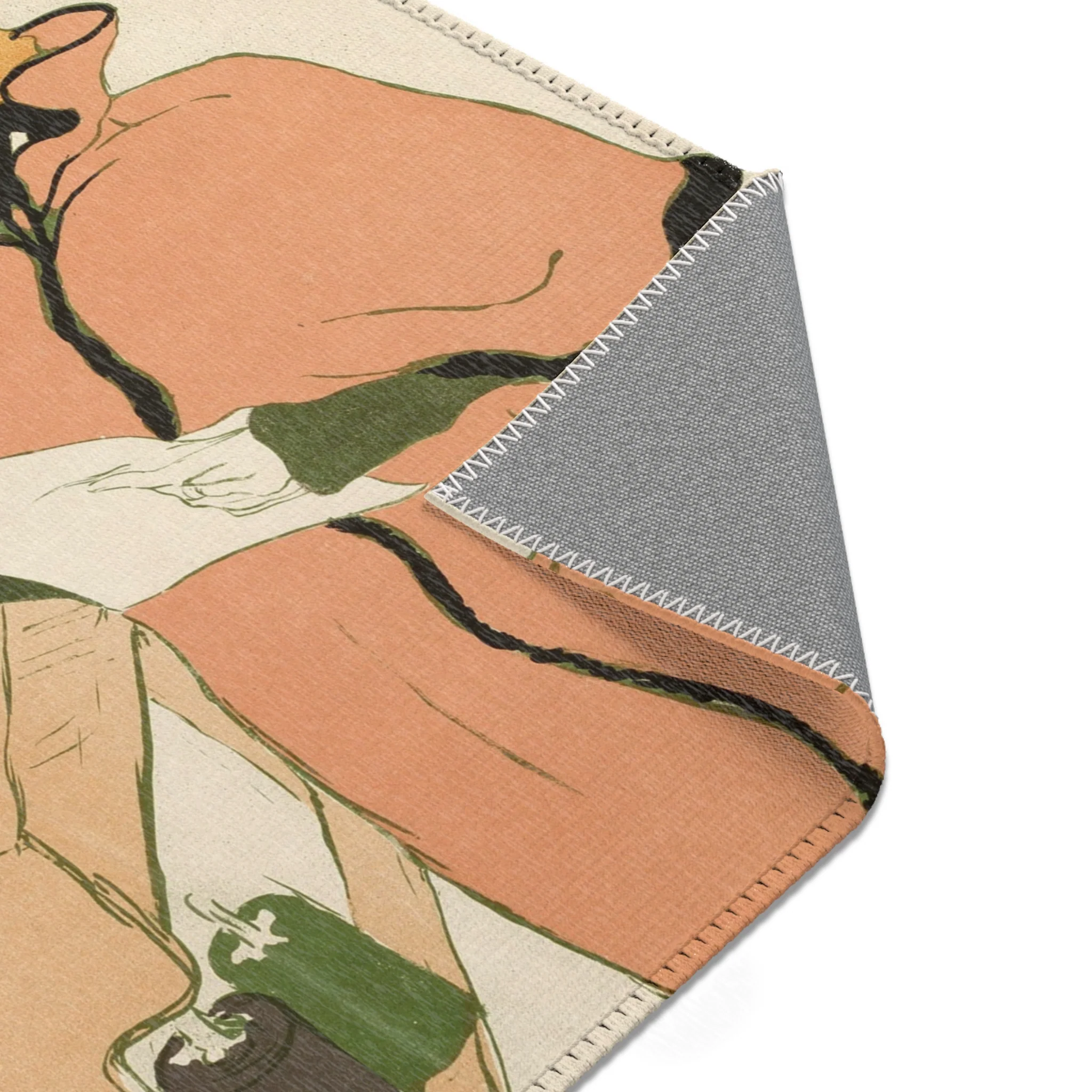 Henri de Toulouse-Lautrec - Cover for the first album of L'Estampe originale | Area Rug - Image 13