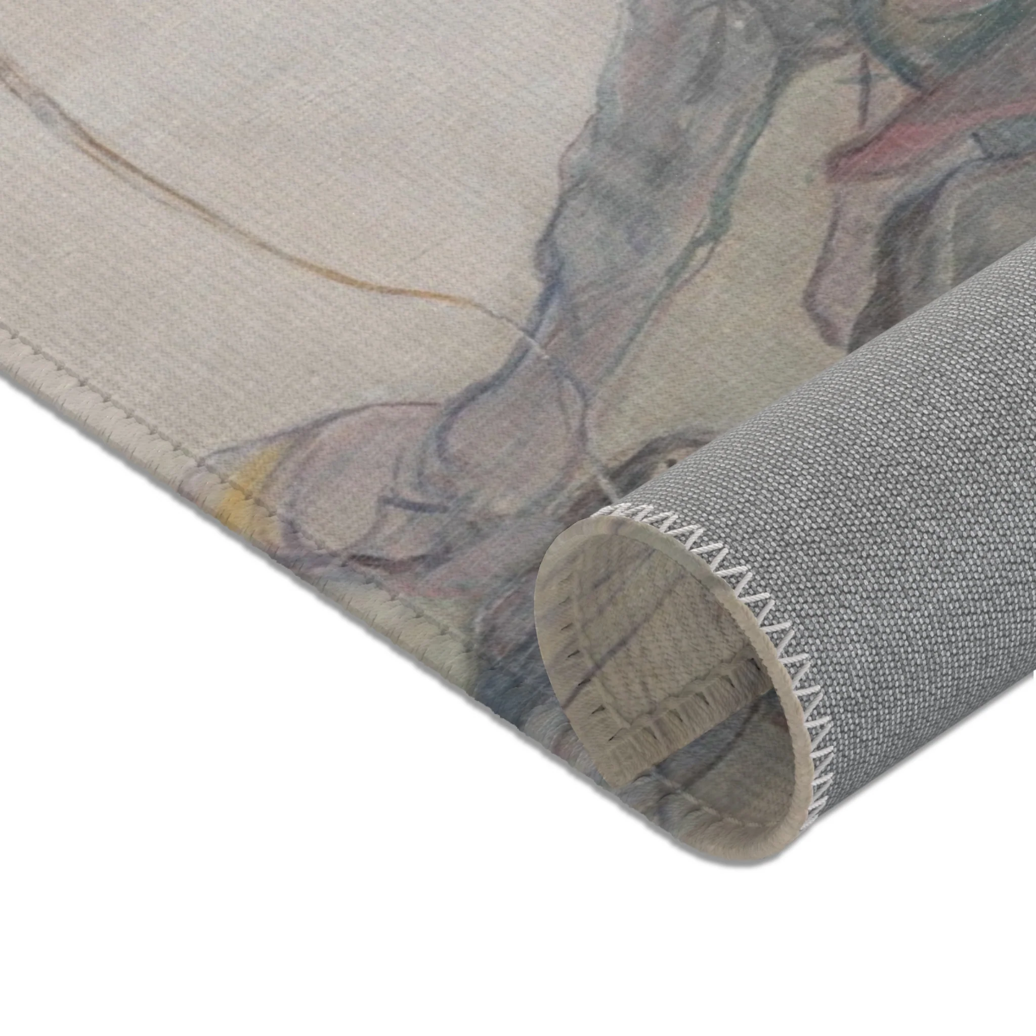 Henri de Toulouse-Lautrec - Equestrienne (At the Cirque Fernando) | Area Rug - Image 16