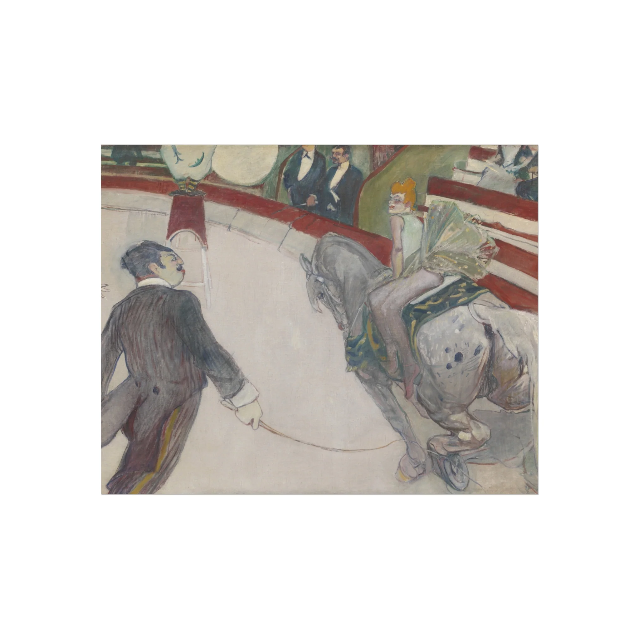 Henri de Toulouse-Lautrec - Equestrienne (At the Cirque Fernando) | Fine Art Poster - Image 2