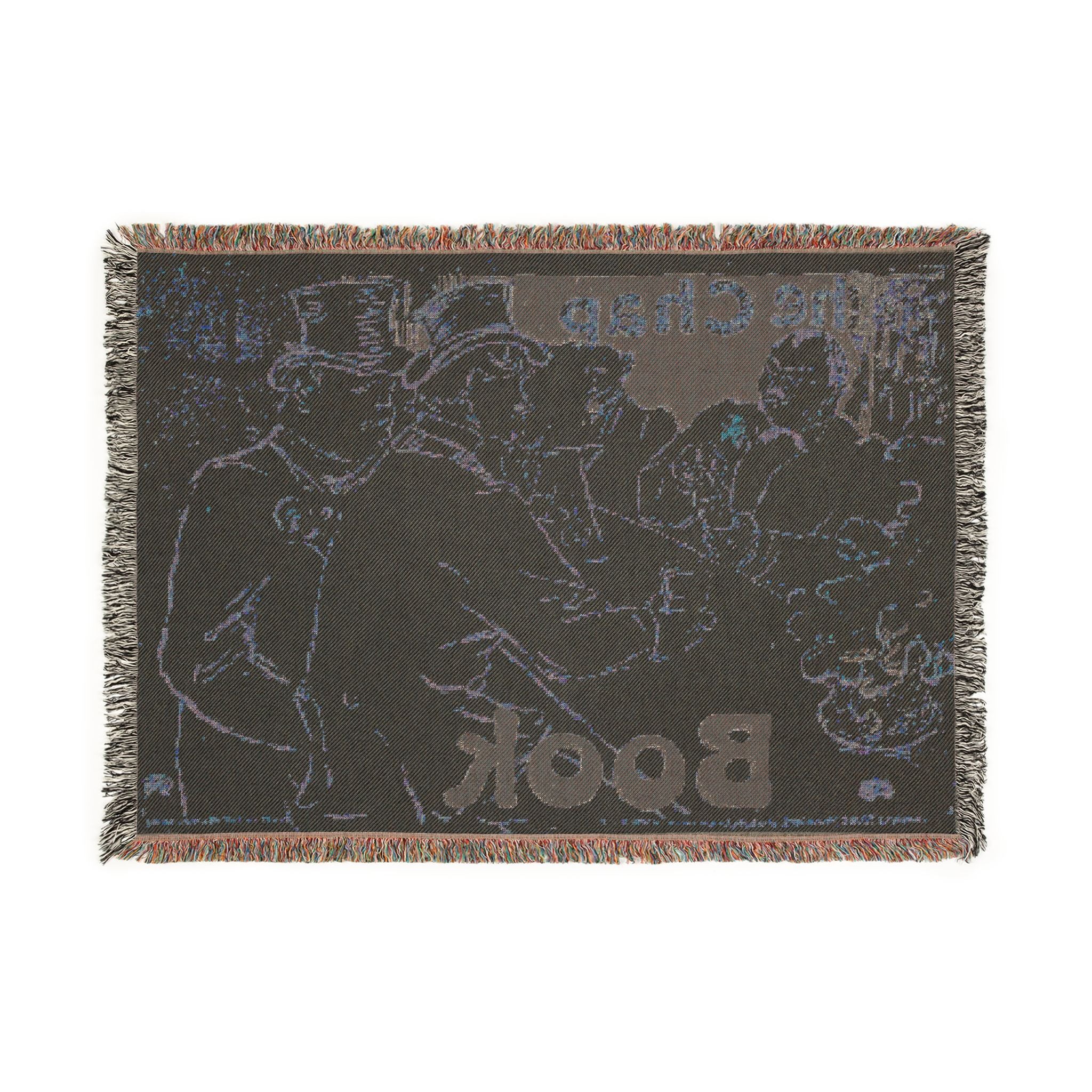 Henri de Toulouse-Lautrec - Irish and American Bar, Rue Royale—The Chap Book | Woven Tapestry Blanket - Image 4