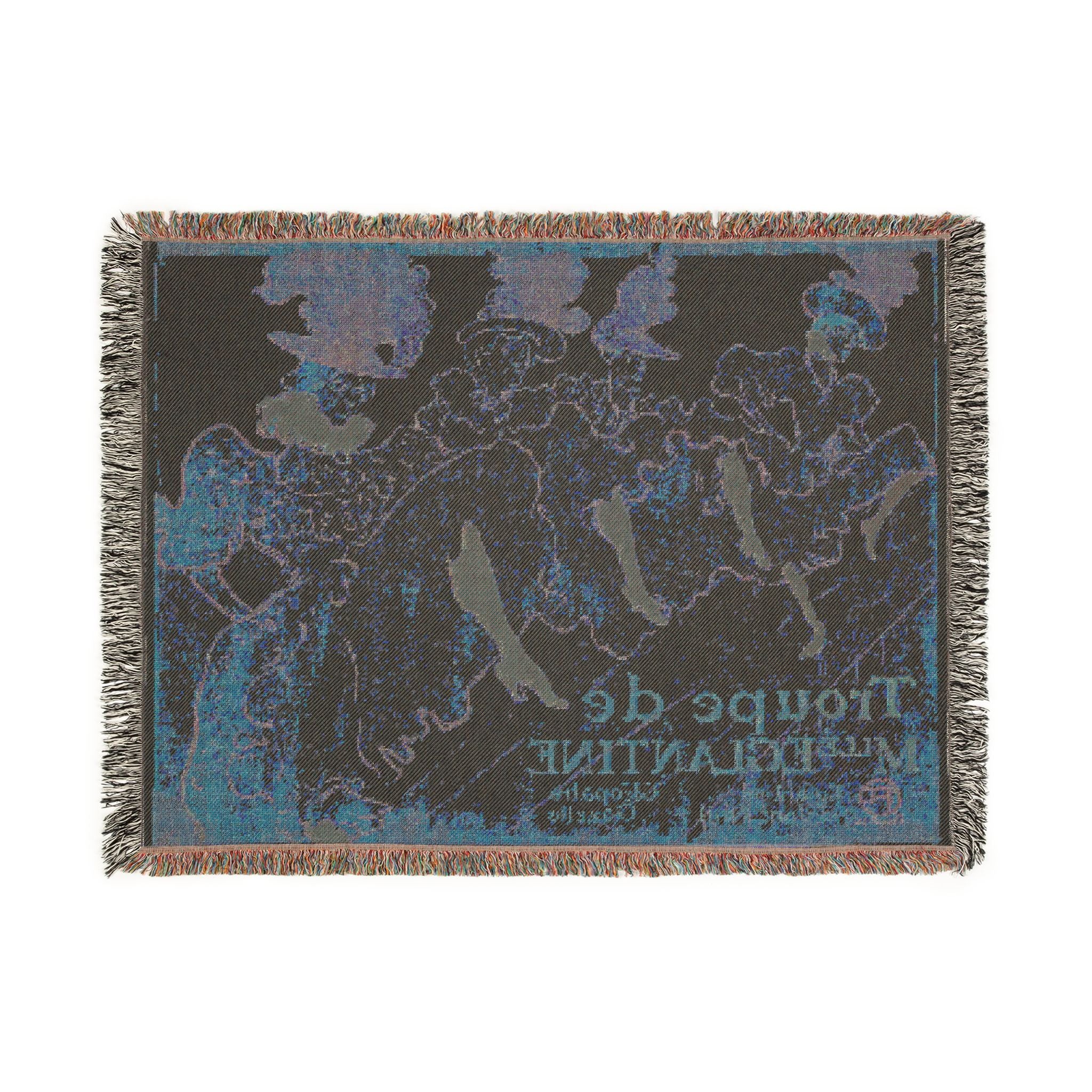 Henri de Toulouse-Lautrec - Mademoiselle Eglantine's Troupe | Woven Tapestry Blanket - Image 12