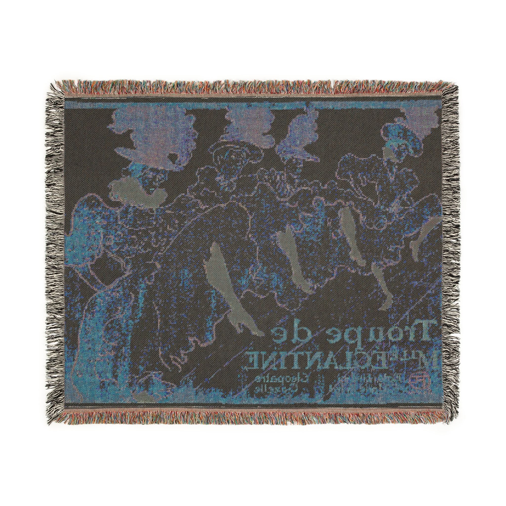 Henri de Toulouse-Lautrec - Mademoiselle Eglantine's Troupe | Woven Tapestry Blanket - Image 8