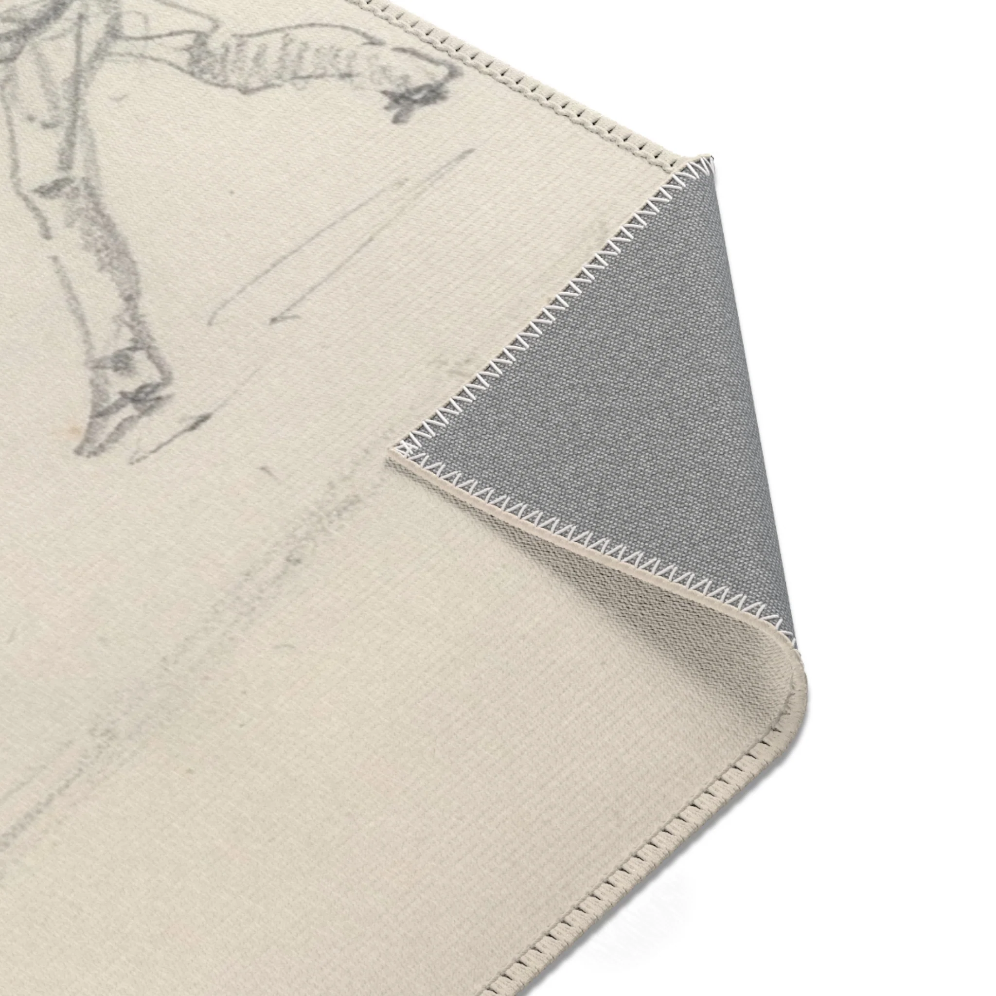Henri de Toulouse-Lautrec - Sketchbook, 1880 | Area Rug - Image 17