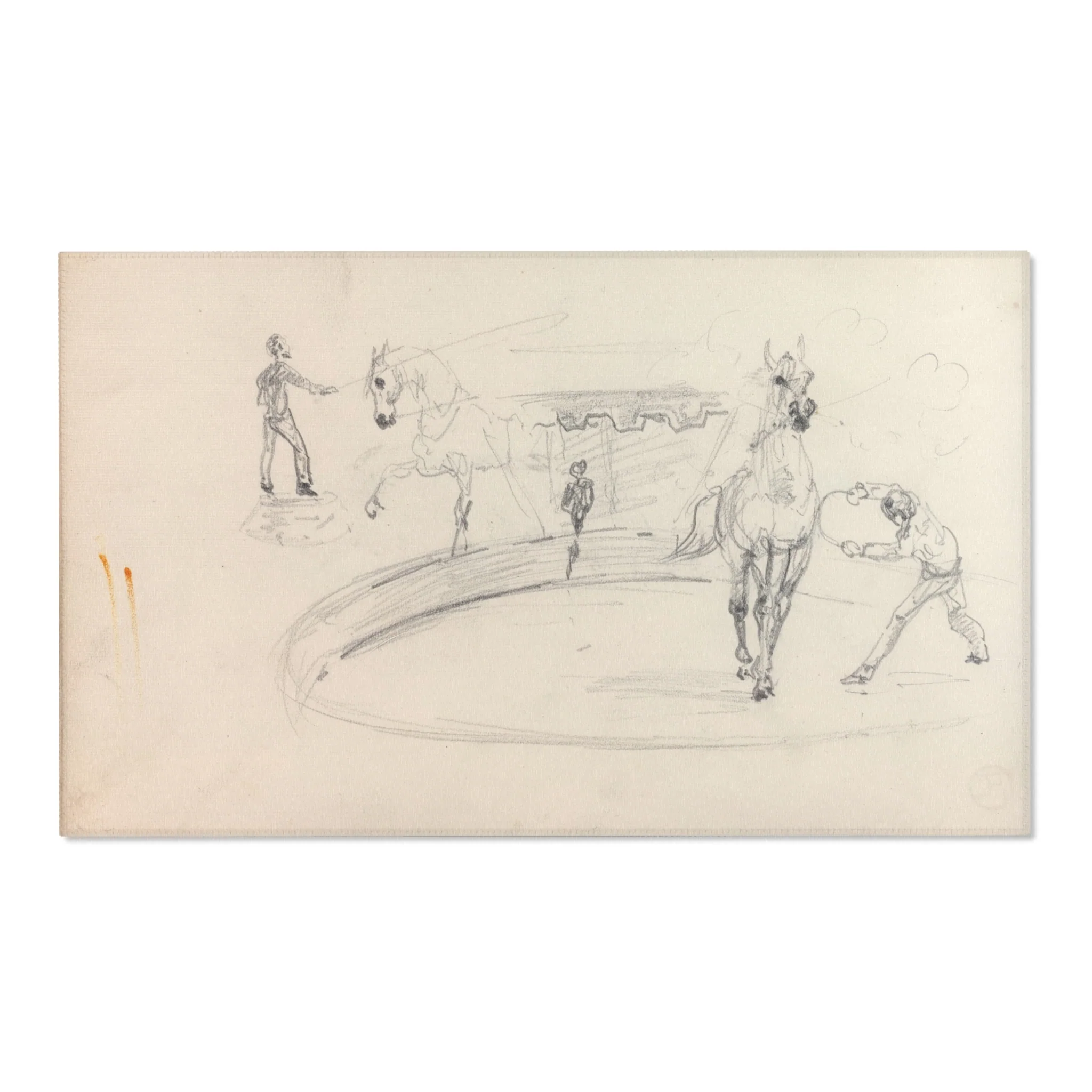 Henri de Toulouse-Lautrec - Sketchbook, 1880 | Area Rug - Image 5