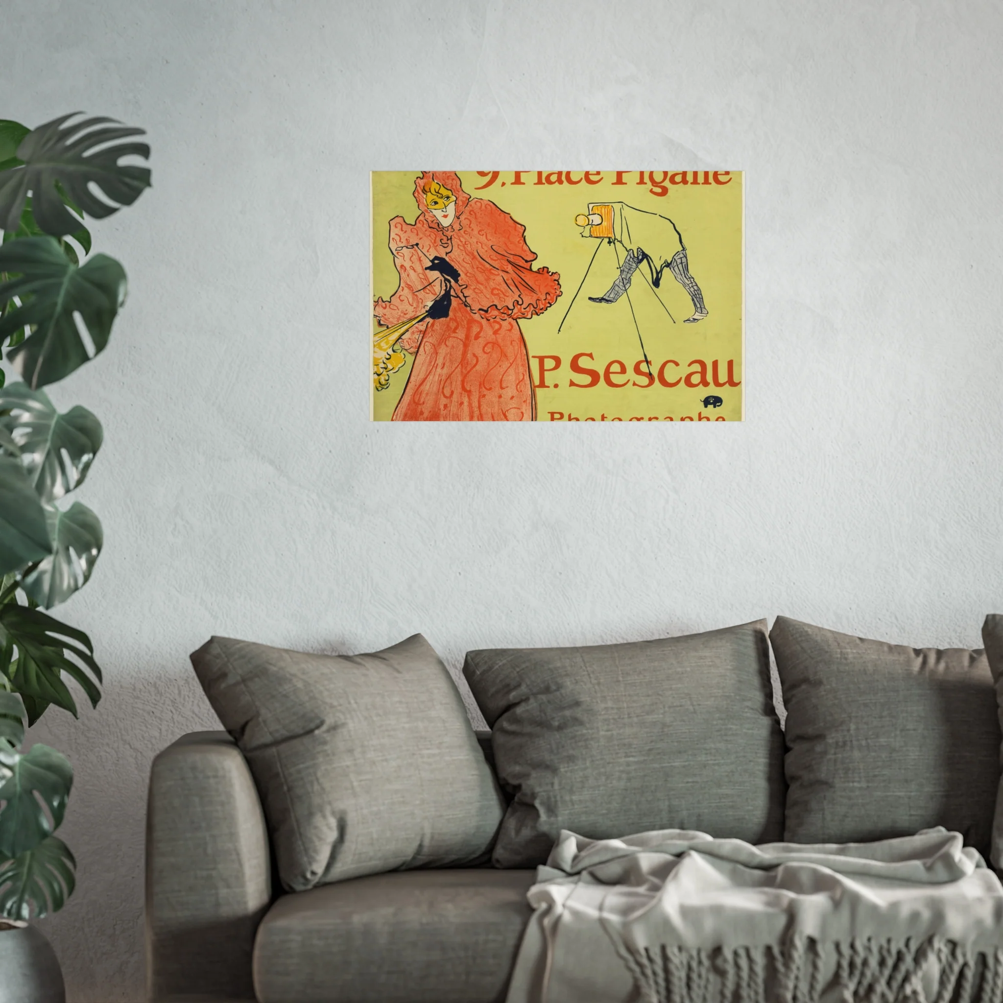 Henri de Toulouse-Lautrec - The Photographer Sescau | Fine Art Poster - Image 11