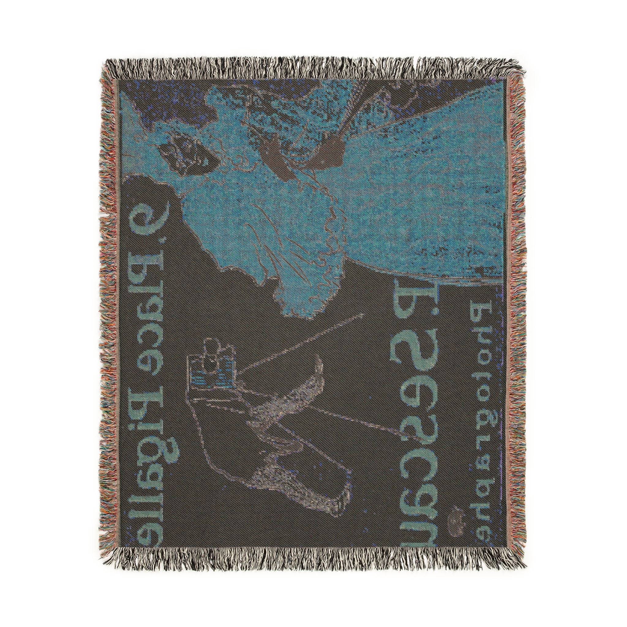 Henri de Toulouse-Lautrec - The Photographer Sescau | Woven Tapestry Blanket - Image 10