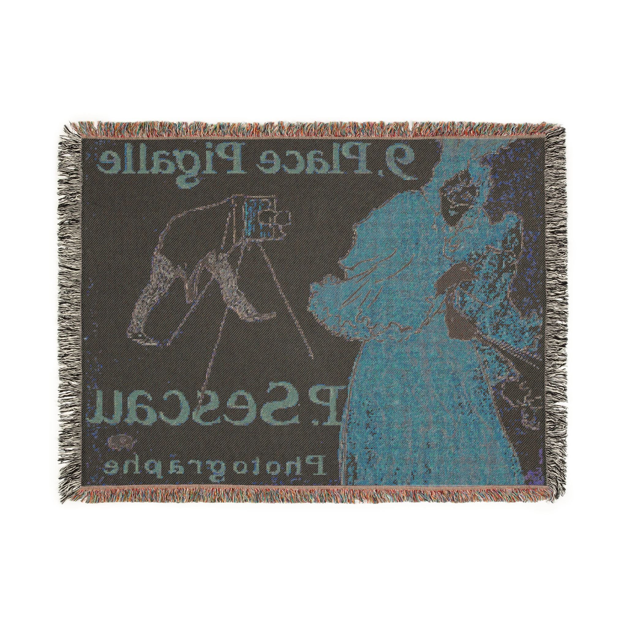 Henri de Toulouse-Lautrec - The Photographer Sescau | Woven Tapestry Blanket - Image 13
