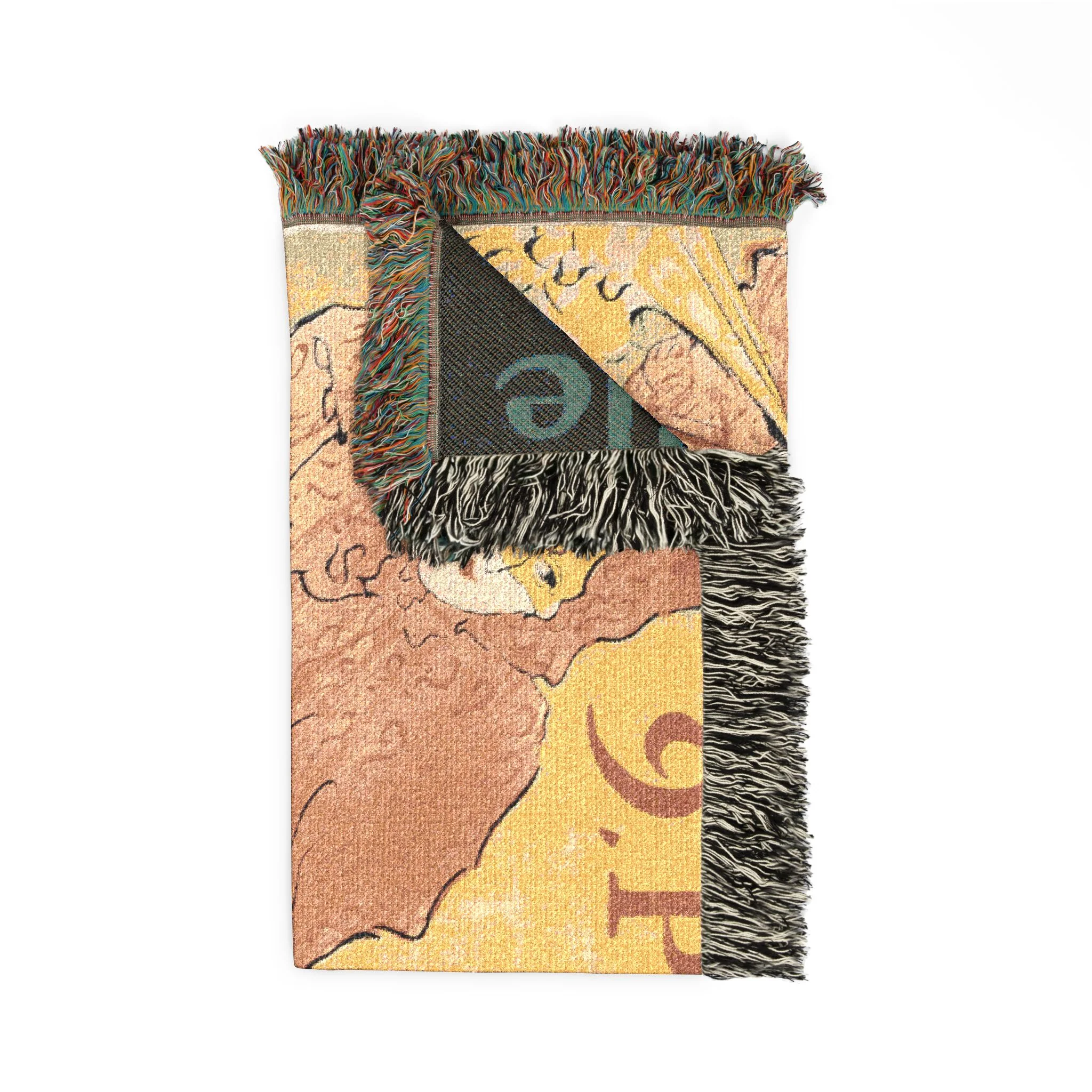 Henri de Toulouse-Lautrec - The Photographer Sescau | Woven Tapestry Blanket - Image 3